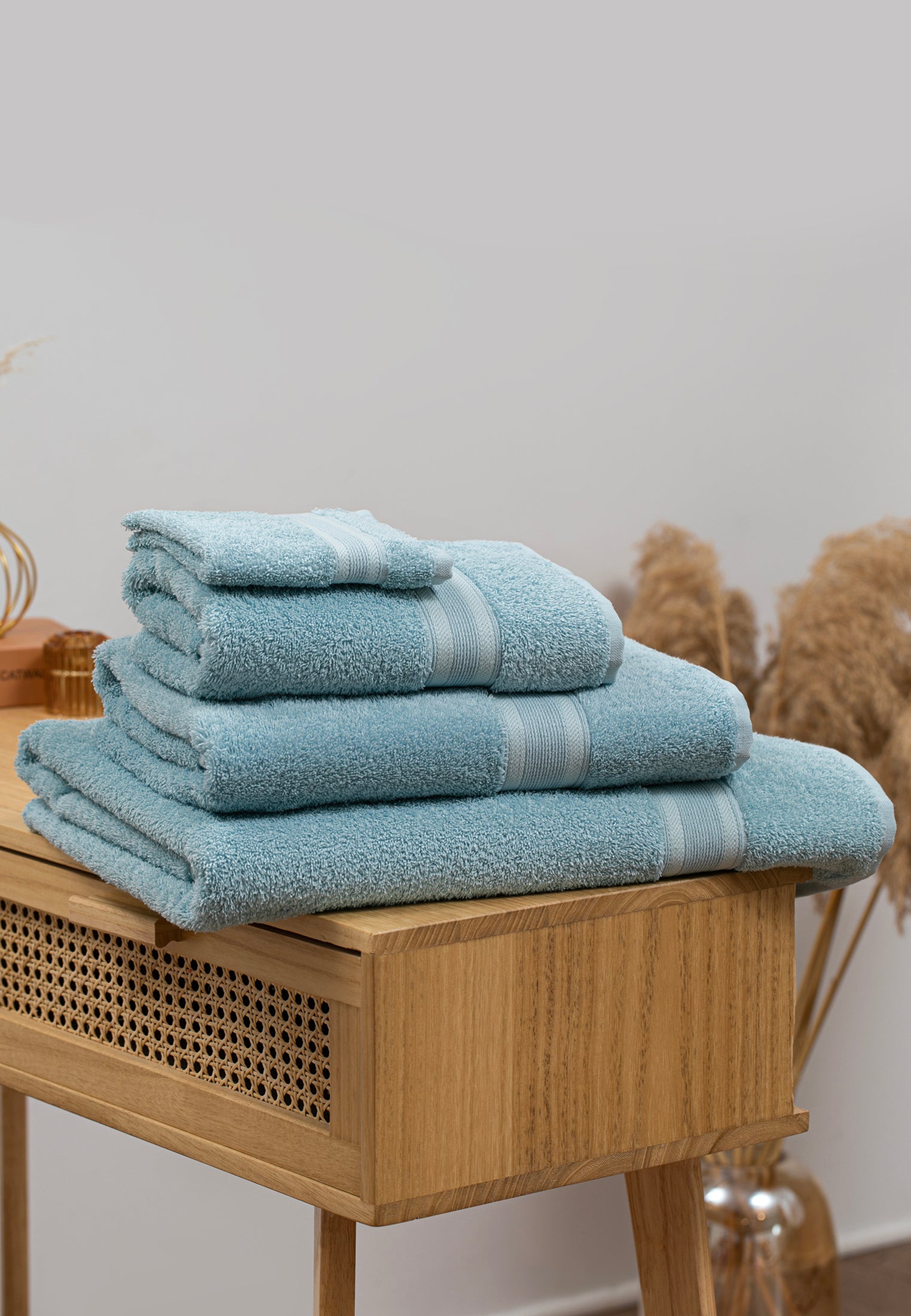 Serviette haut de gamme - polyvalente, durable, absorbante et à séchage rapide - 100 % coton (70 x 140 cm)