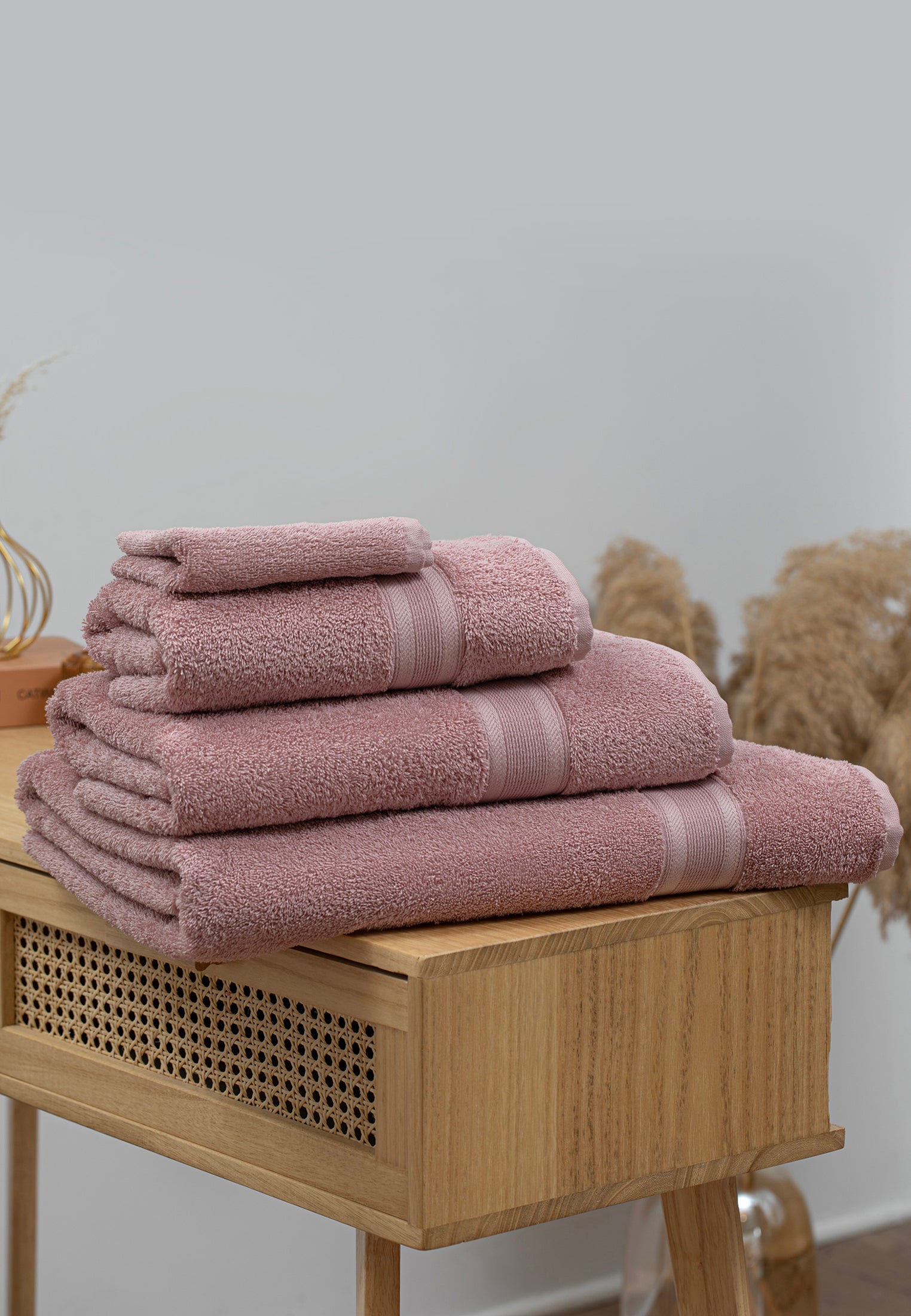 Serviette haut de gamme - polyvalente, durable, absorbante et à séchage rapide - 100 % coton (70 x 140 cm)