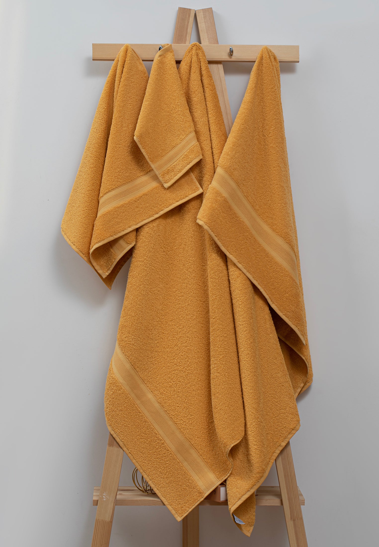 Serviette haut de gamme - polyvalente, durable, absorbante et à séchage rapide - 100 % coton (70 x 140 cm)