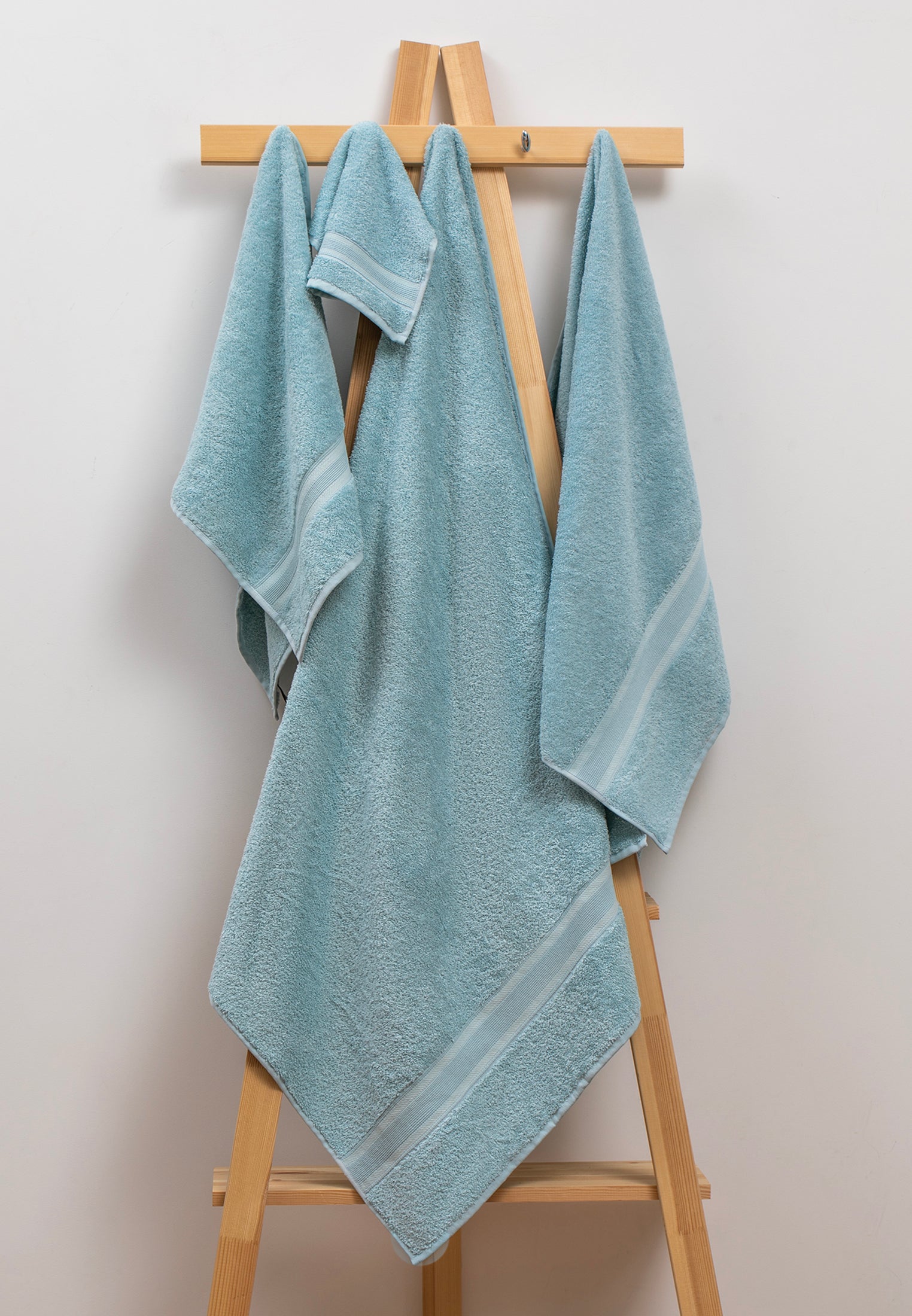 Serviette haut de gamme - polyvalente, durable, absorbante et à séchage rapide - 100 % coton (70 x 140 cm)