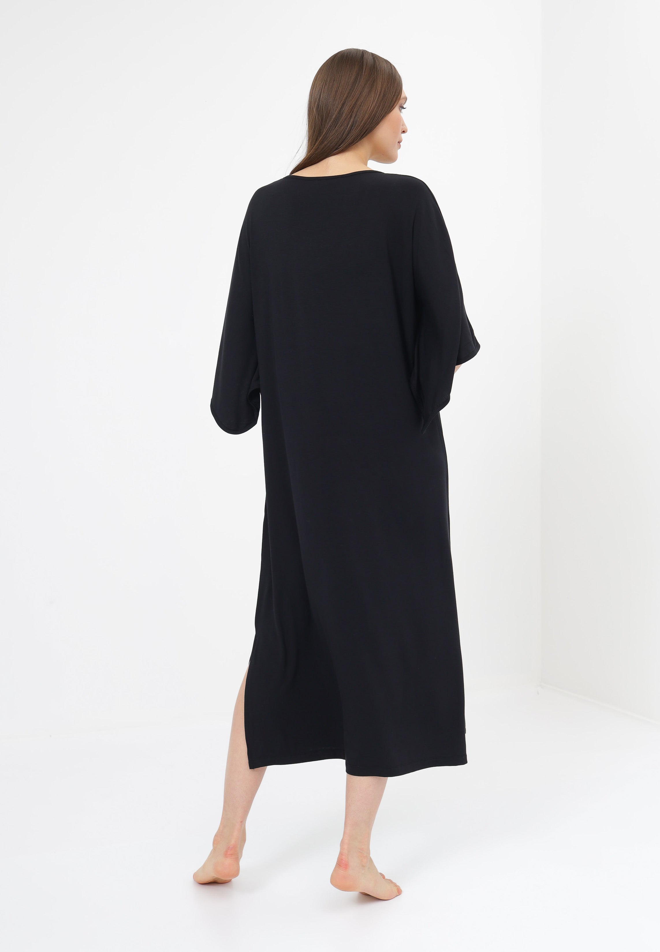 Damen Nachthemd Lang aus Bambusviskose