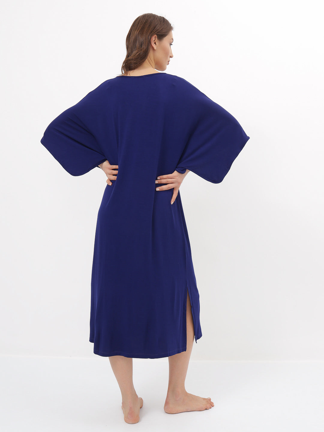 Damen Nachthemd Lang aus Bambusviskose