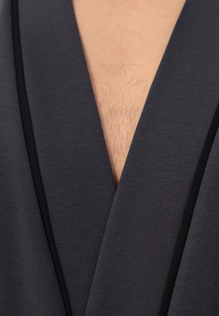 Morgenmantel aus 100% hochwertiger Baumwolle