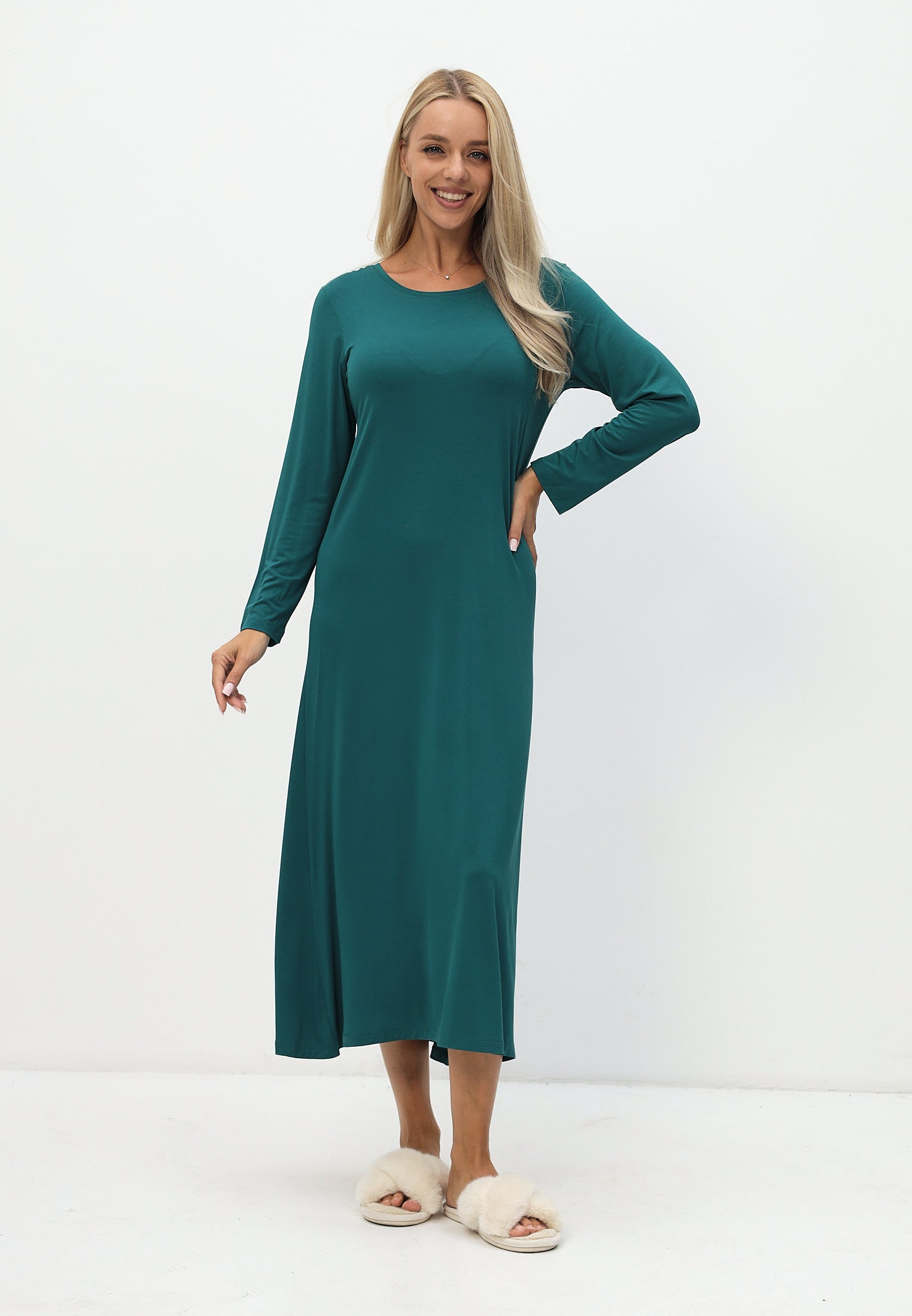 Nachtkleid aus Bambusviskose