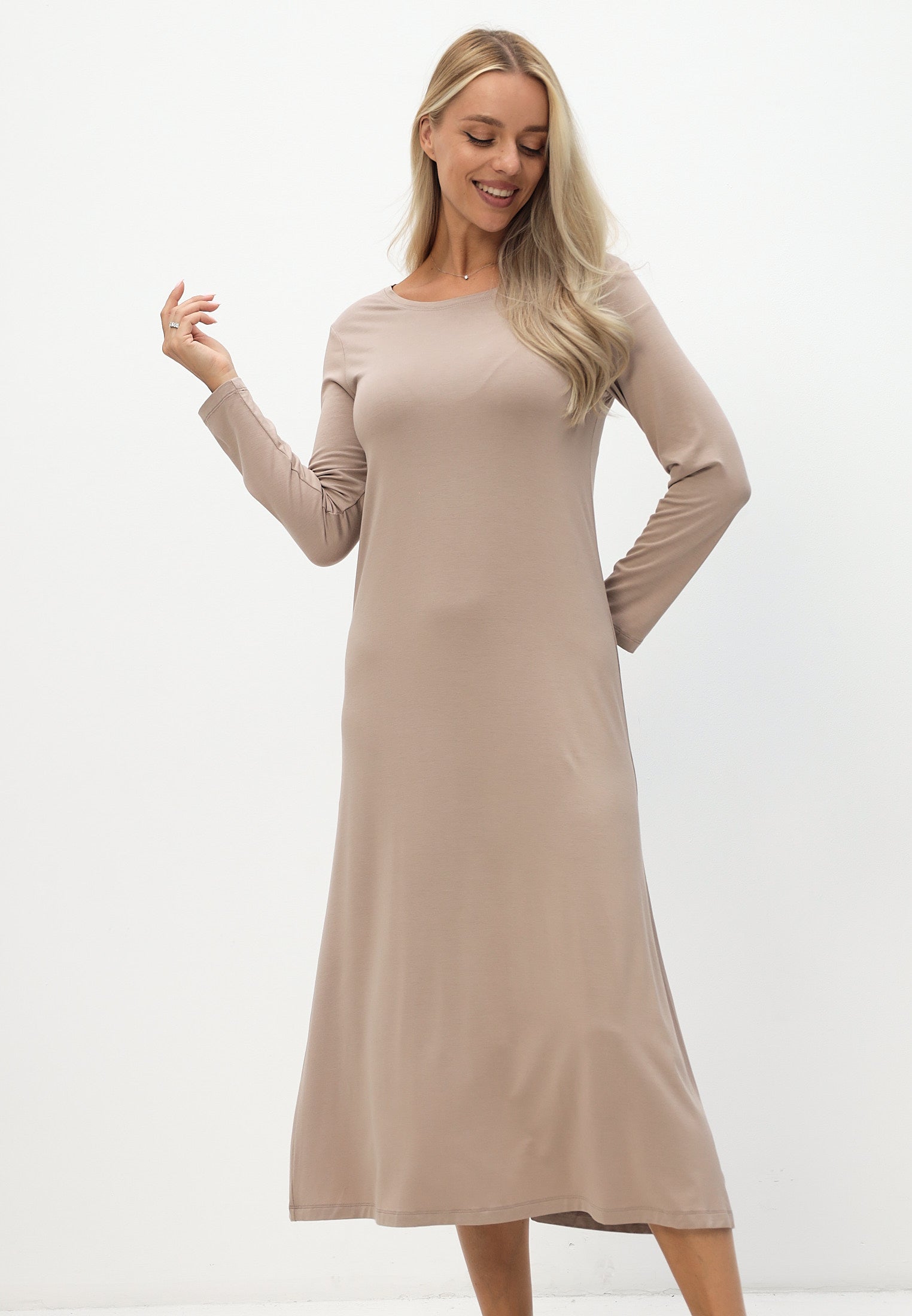 Nachtkleid aus Bambusviskose