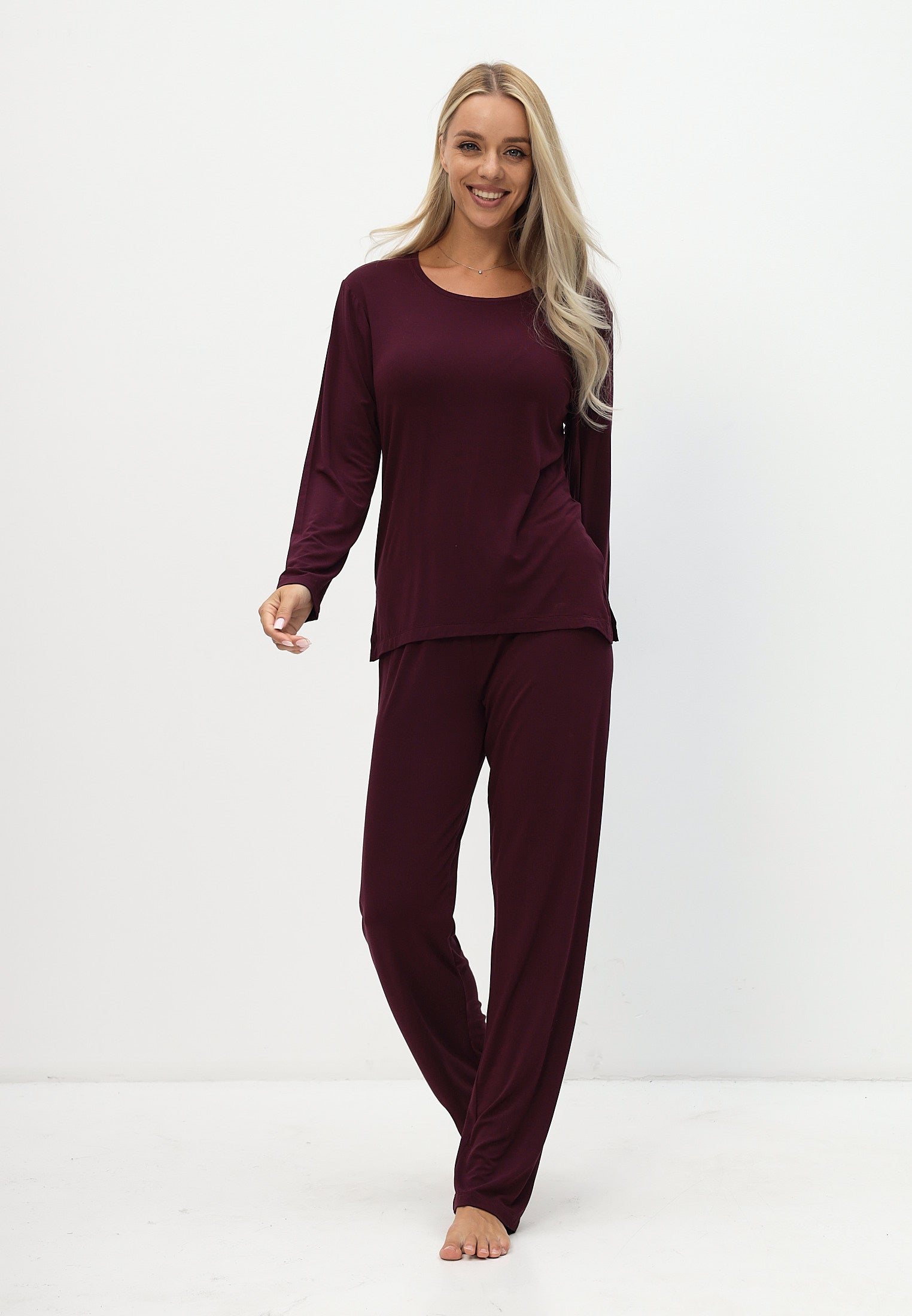 Damen Pyjama Set aus Bambusviskose