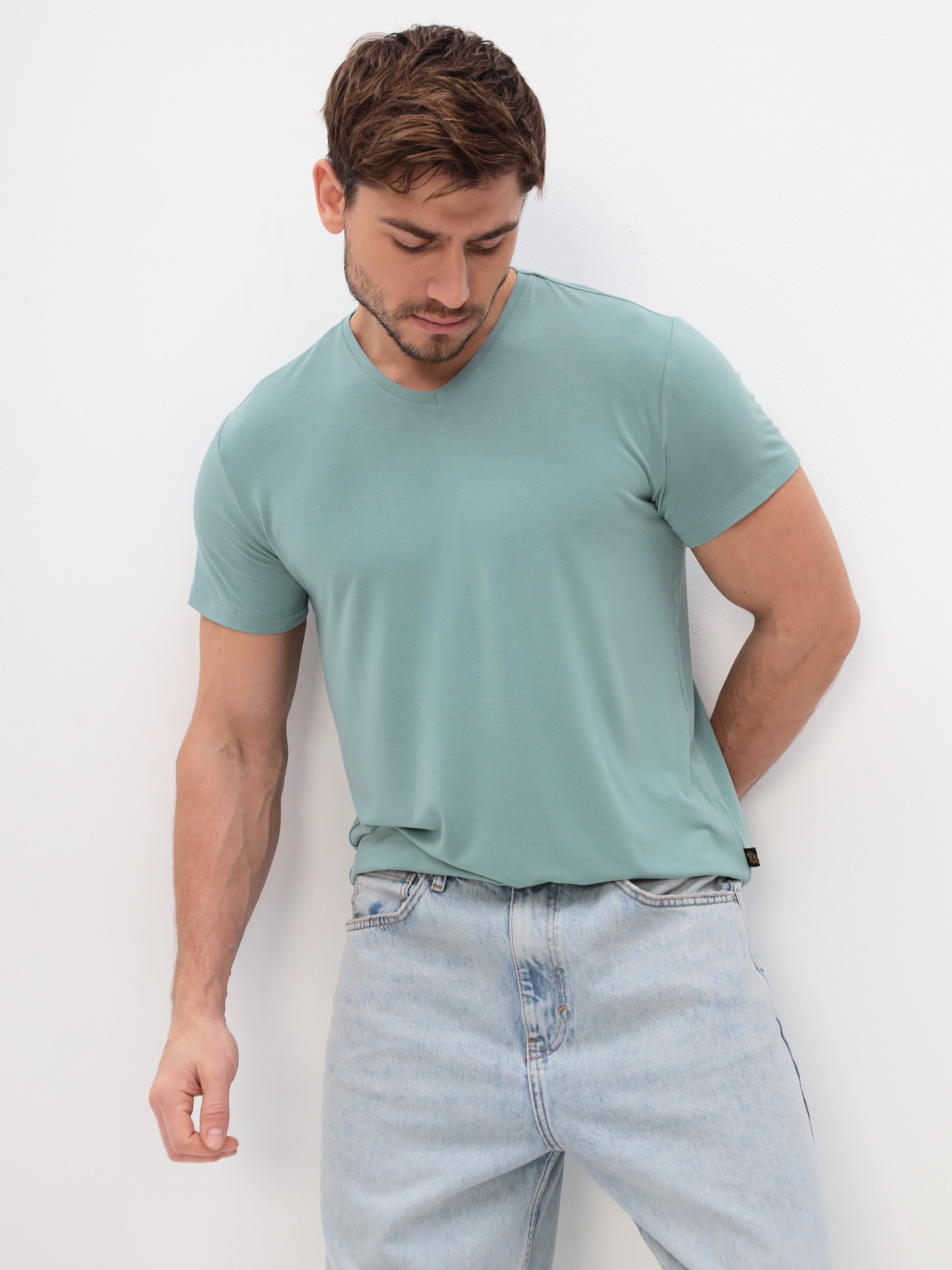 Herren T-Shirt aus hochwertiger Bambusviskose