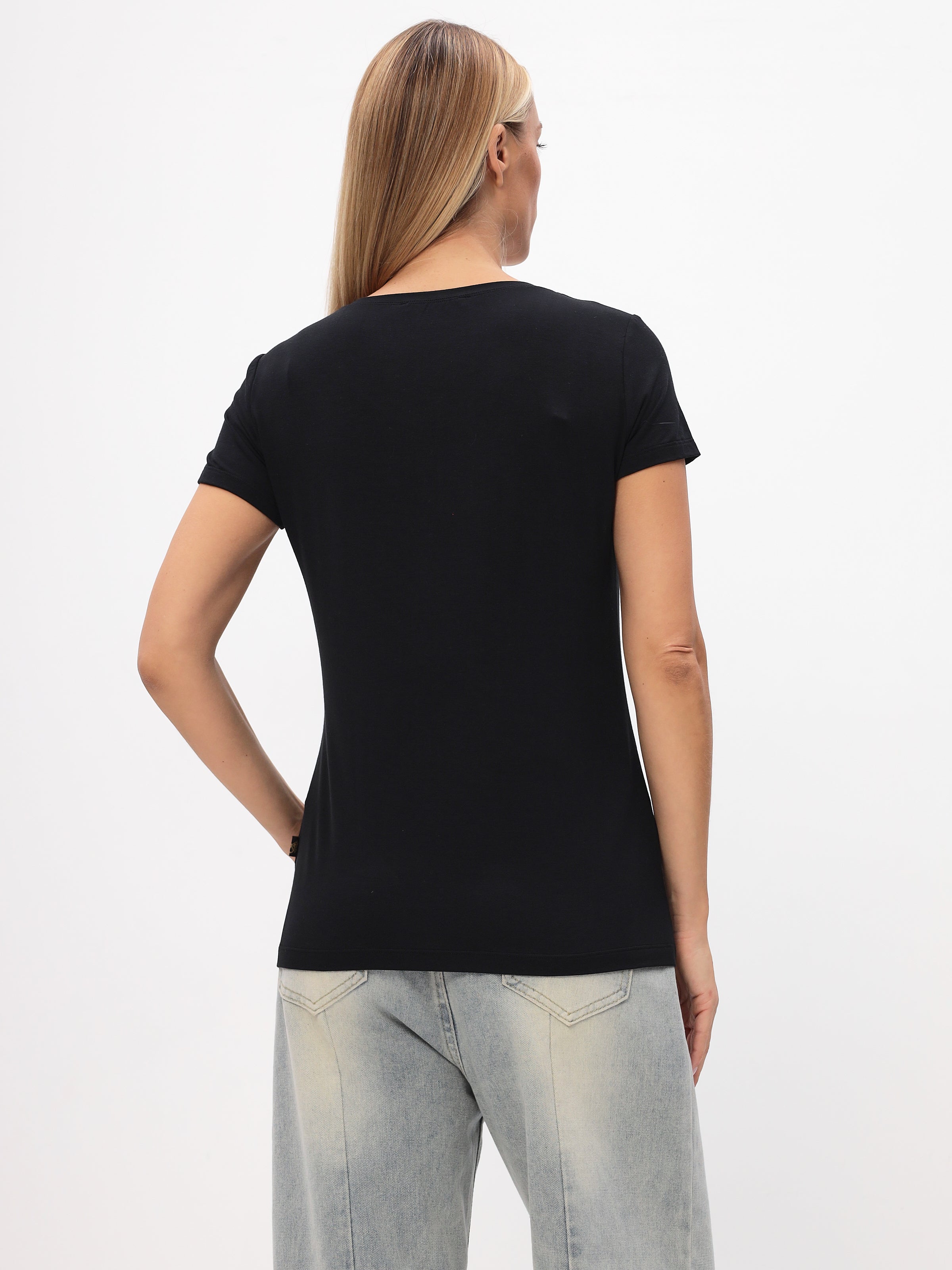 Damen T-shirt aus hochwertiger Bambusviskose