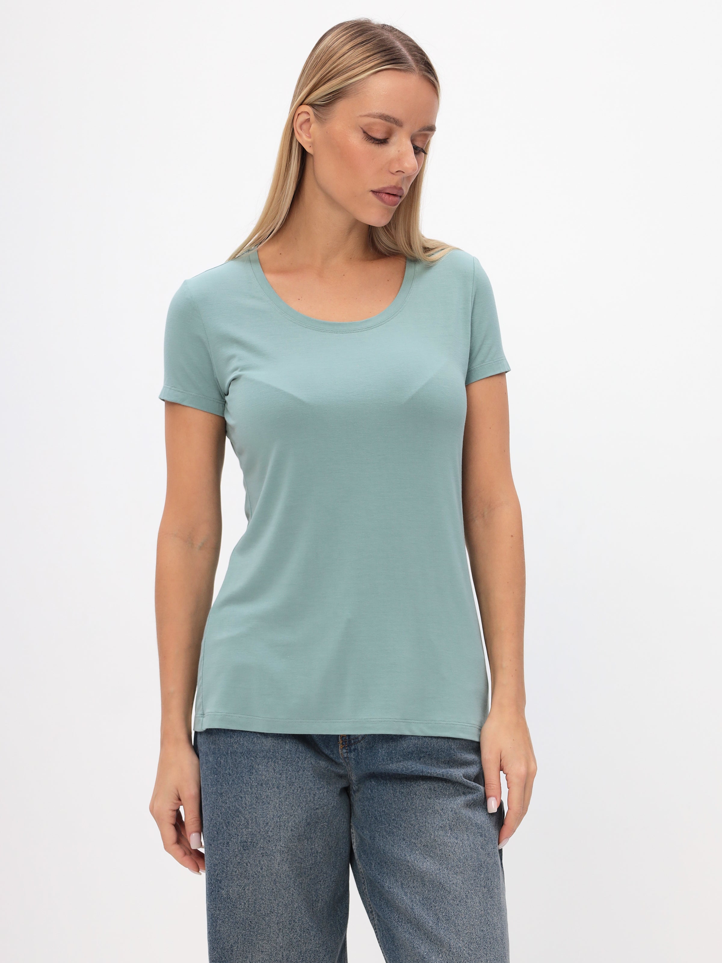 Damen T-shirt aus hochwertiger Bambusviskose