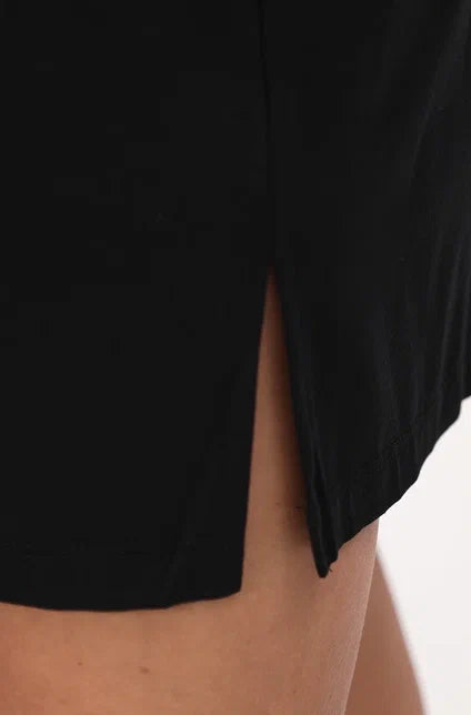 Damen-Nachthemd mit Hemdkragen