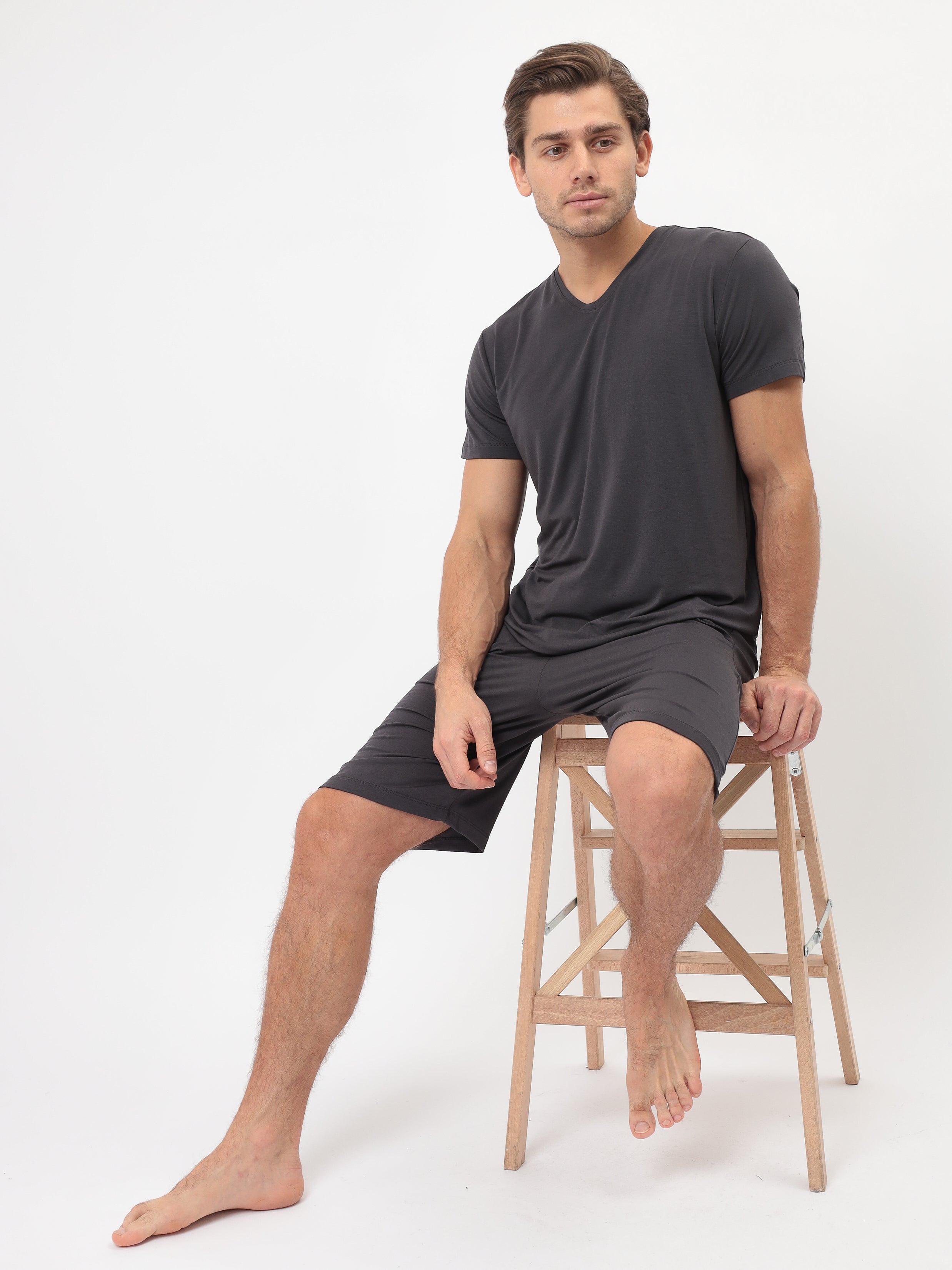 Herren Pyjama Set aus Bambusviskose