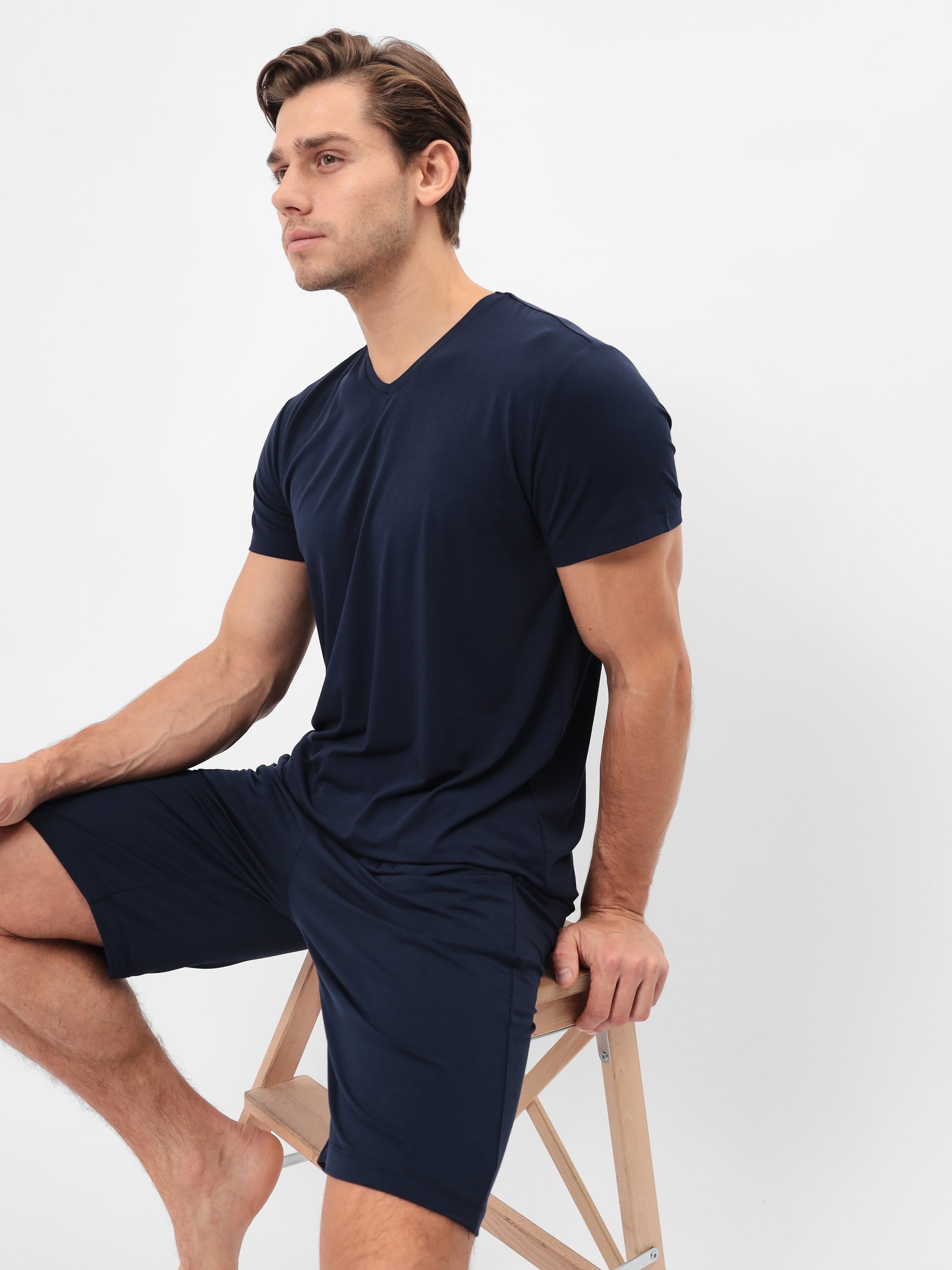 Herren Pyjama Set aus Bambusviskose