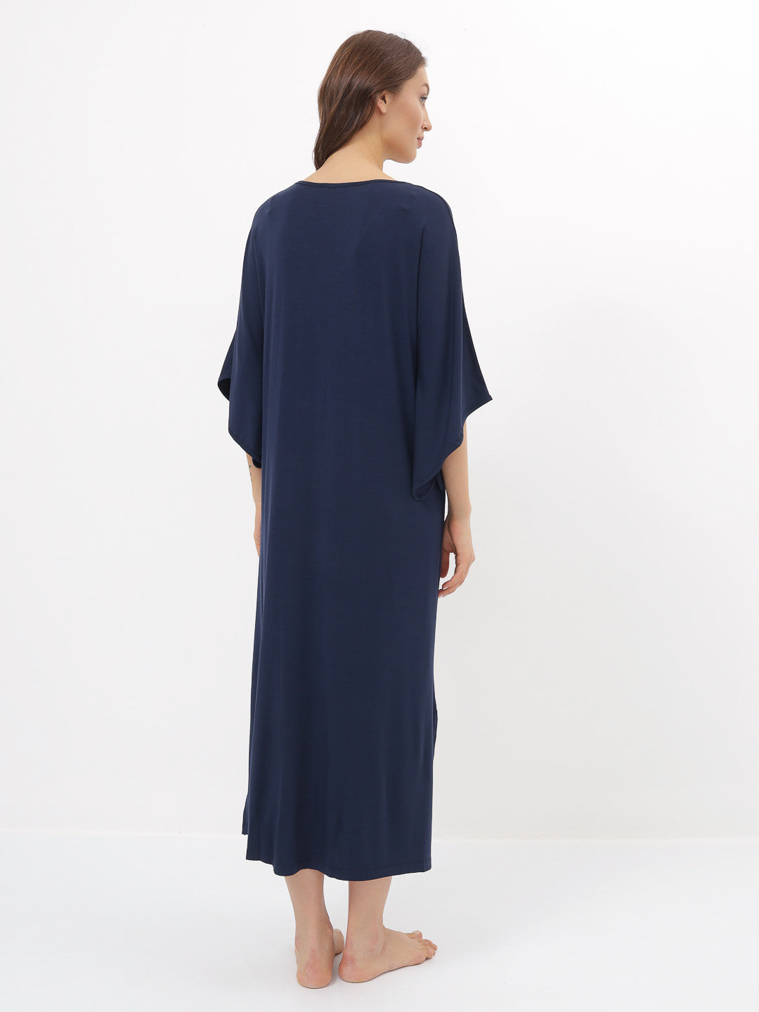 Women's Long Nightdress Made of Bamboo Viscose
