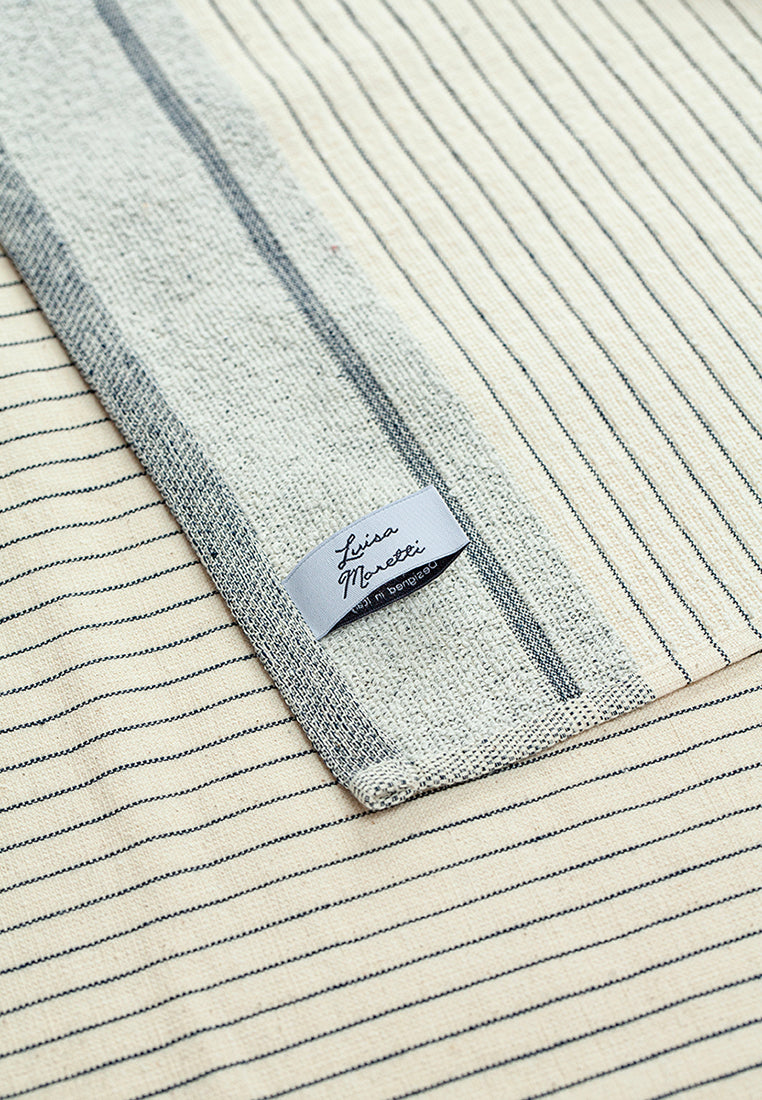 Premium Hamamtuch – Vielseitig, Nachhaltig, Saugstark & Schnelltrocknend – 100% Baumwolle – Navy