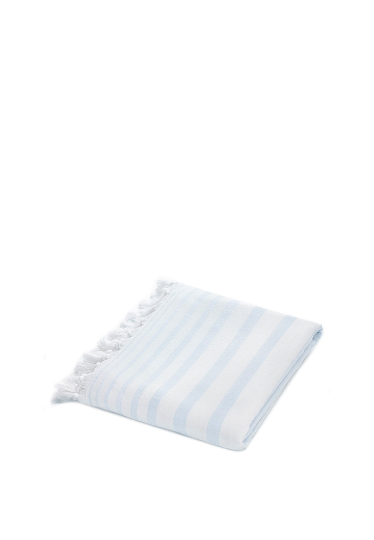 Serviette de hammam haut de gamme - polyvalente, durable, absorbante et à séchage rapide - 100 % coton - serviette de plage, de bain, de douche, de yoga, de spa et de voyage (100 x 180 cm) Peshtemal