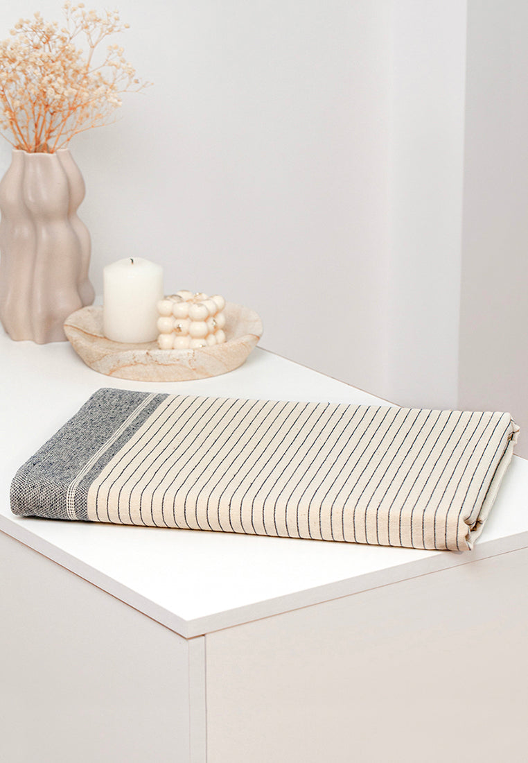 Premium Hamamtuch – Vielseitig, Nachhaltig, Saugstark & Schnelltrocknend – 100% Baumwolle – Navy