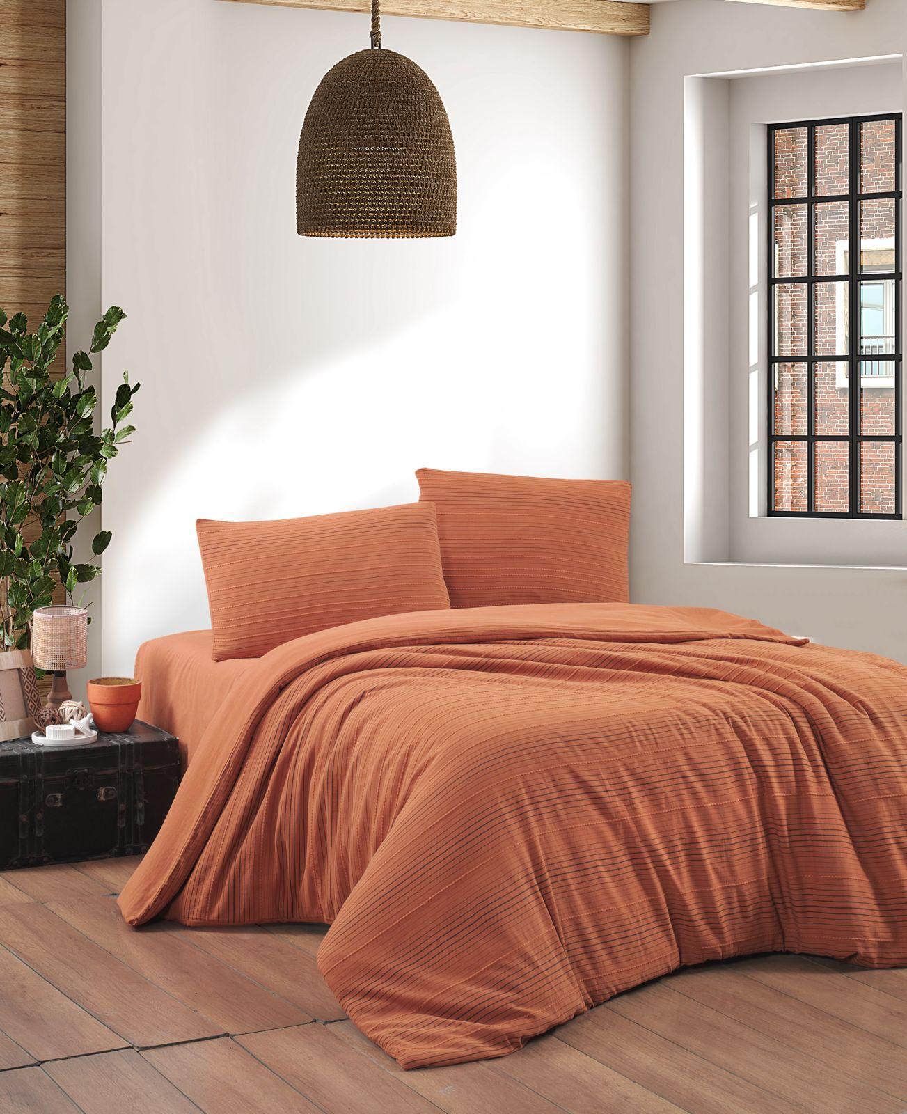 Premium Bettwäsche - 100% Baumwolle - Natur pur für deine Schlafwelt. Set als Bettbezug und Kissenbezug