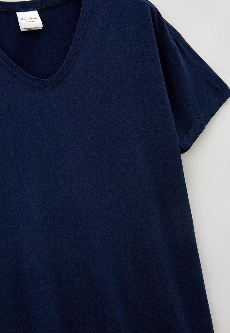 Pyjama en viscose de bambou pour jeunes/adolescents avec short et haut à manches courtes (13-18 ans)
