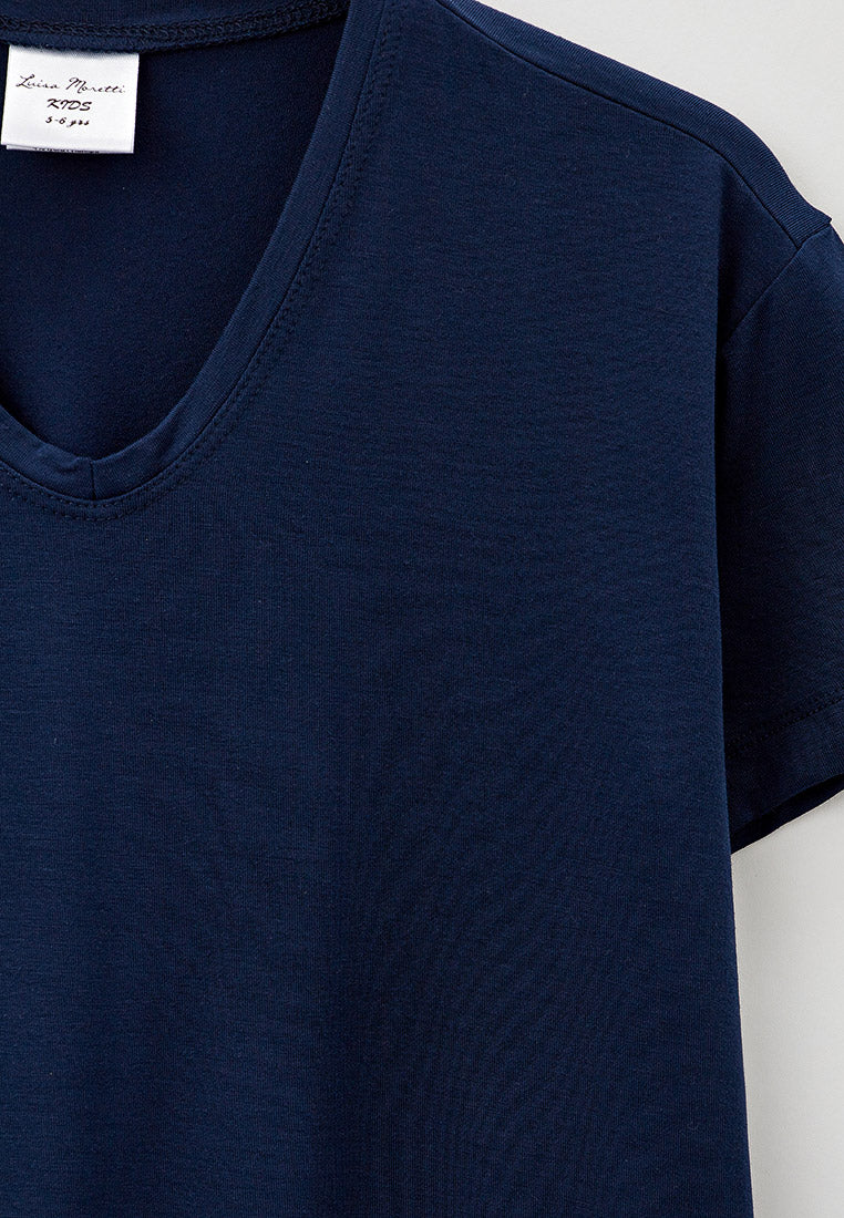 Kinderpijama mit kurzer Hose und Oberteil mit kurzen Ärmeln aus Bambusviskose (3/4 - 11/12 Jahre)