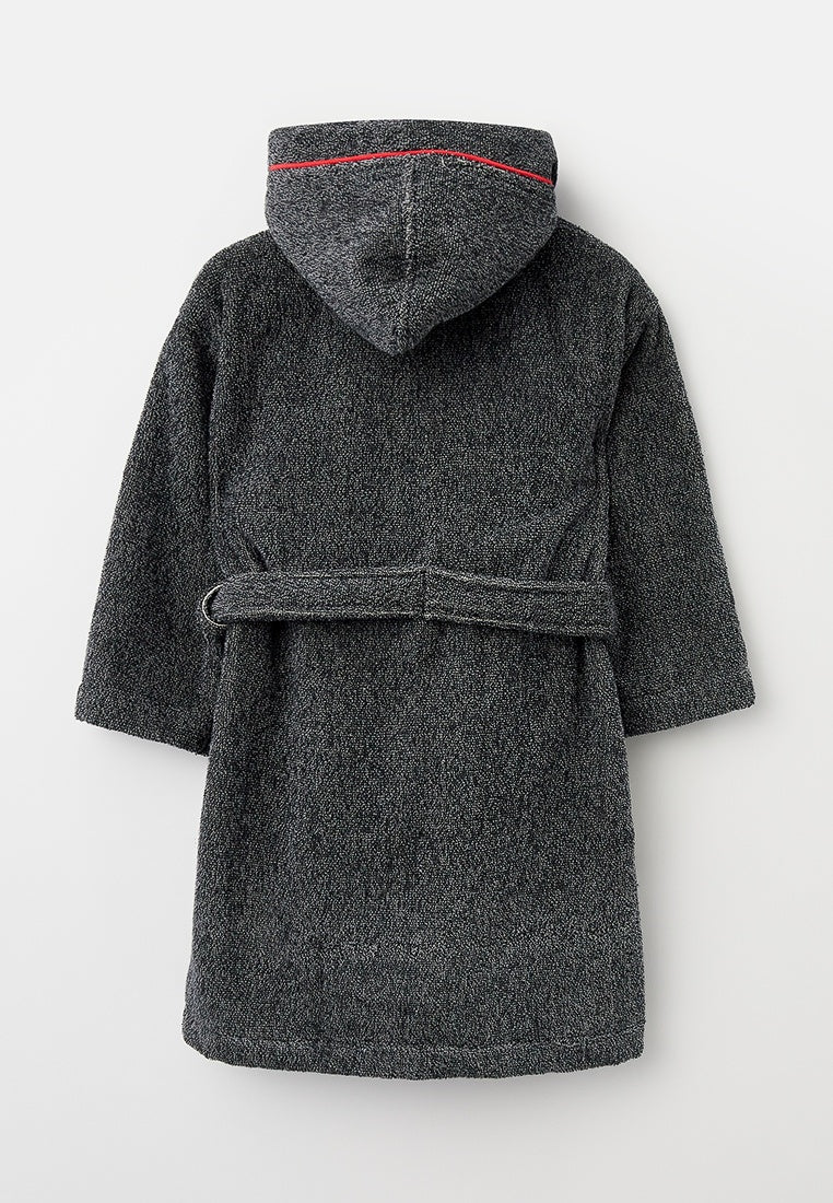Kinder Bademantel mit Kapuze aus Frottier (3/4 - 11/12 Jahre)