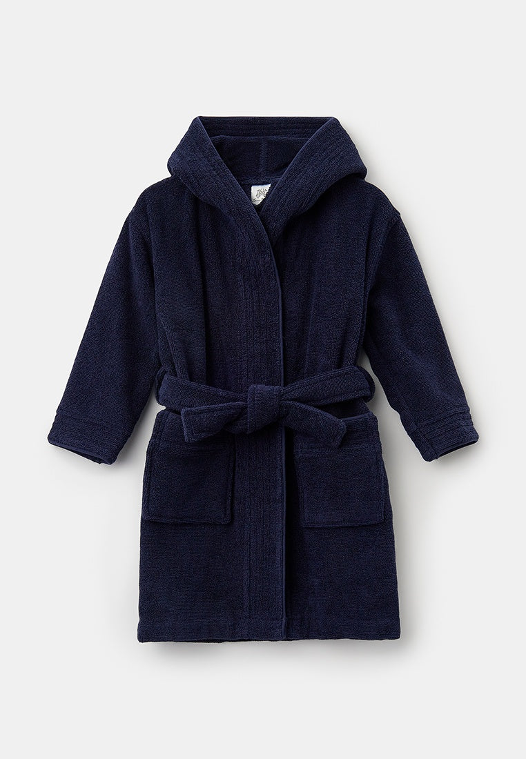 Peignoir enfant avec capuche en tissu éponge (3/4 - 11/12 ans)