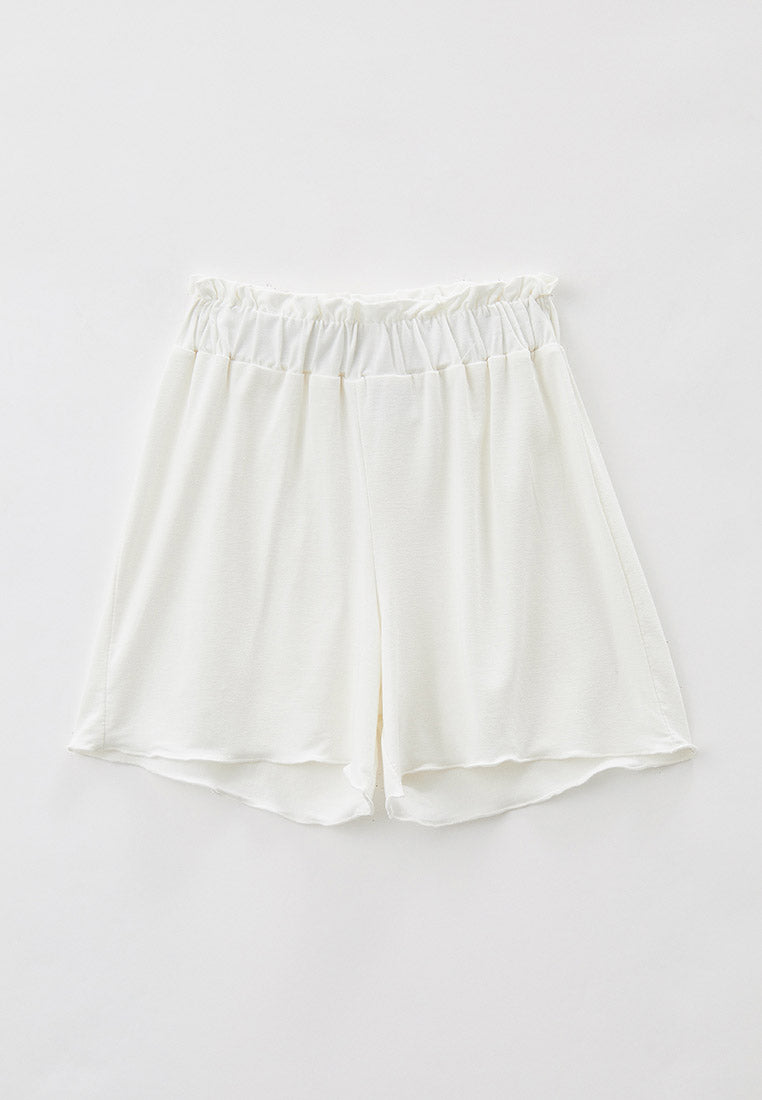 Pyjama enfant avec short et haut à manches courtes en viscose de bambou (3/4 - 11/12 ans)