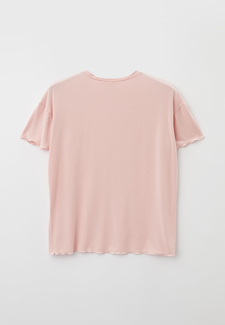 Jugendlicher / Teenager Pijama aus Bambusviskose mit kurzer Hose und Oberteil mit kurzen Ärmeln (13-18 Jahre)