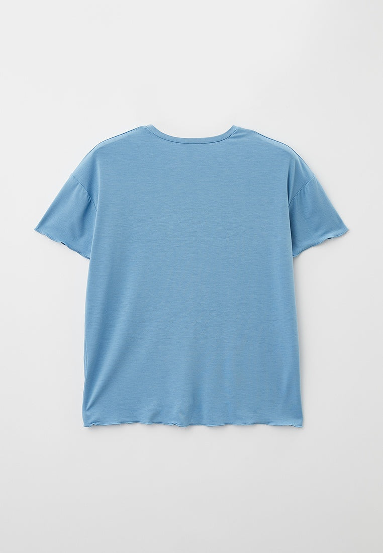 Jugendlicher / Teenager Pijama aus Bambusviskose mit kurzer Hose und Oberteil mit kurzen Ärmeln (13-18 Jahre)