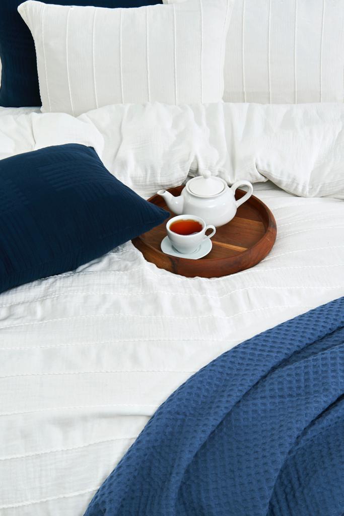 Kissenbezug aus Musselin