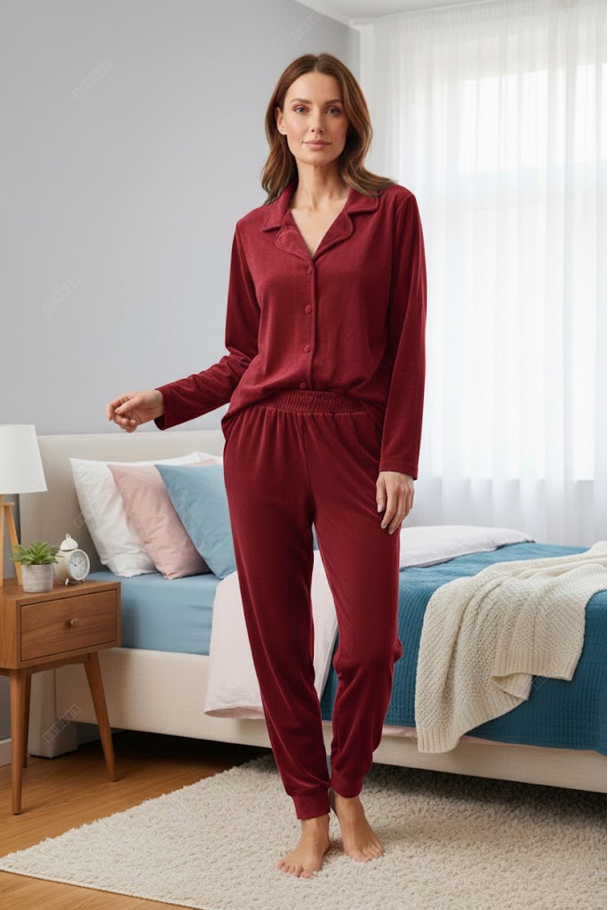 Niki Velour – Homewear & Schlafanzug