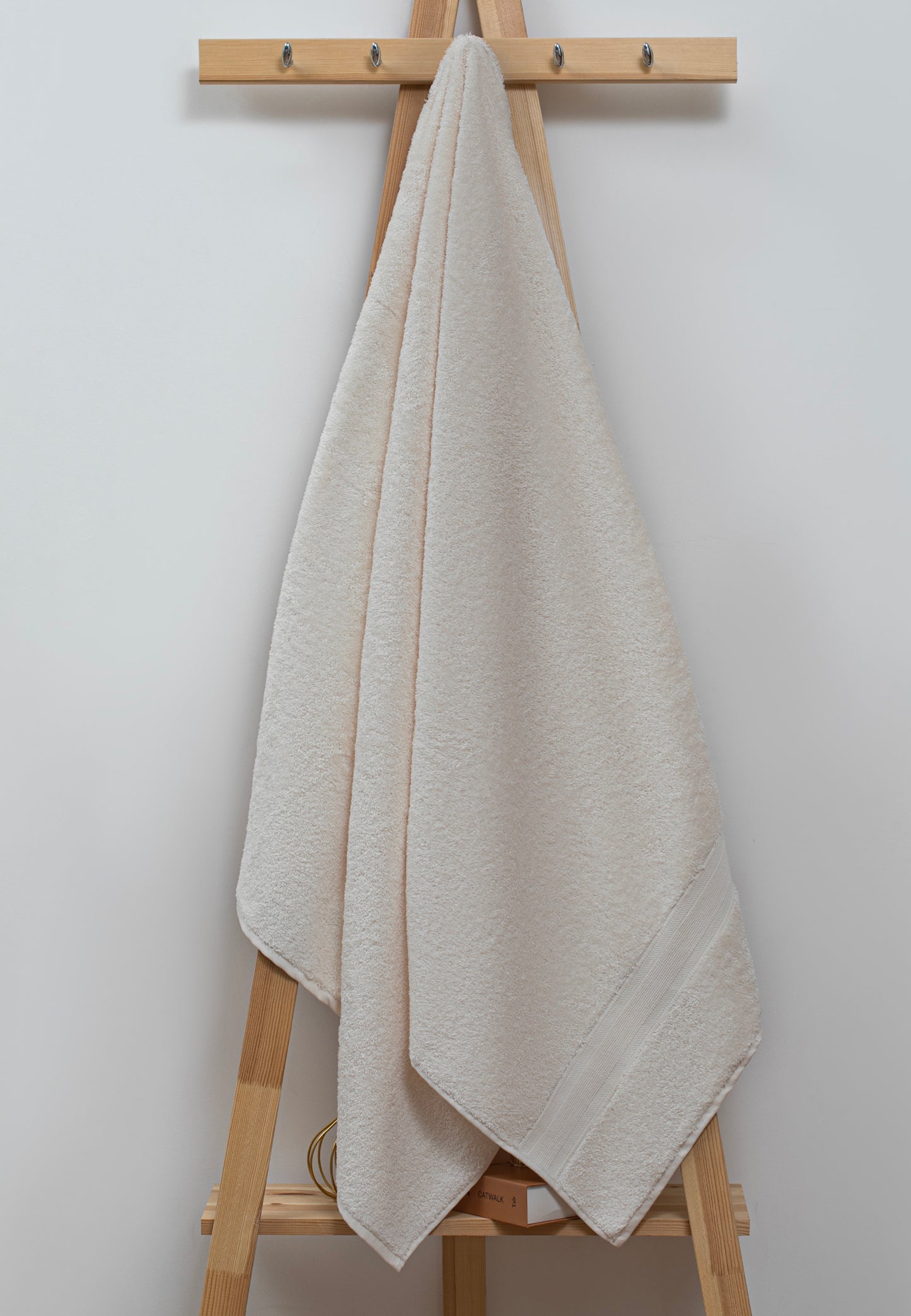 Serviette haut de gamme - polyvalente, durable, absorbante et à séchage rapide - 100 % coton (70 x 140 cm) 