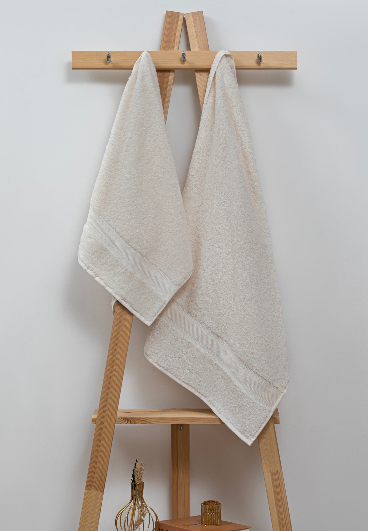 Serviette haut de gamme - polyvalente, durable, absorbante et à séchage rapide - 100 % coton (70 x 140 cm) 