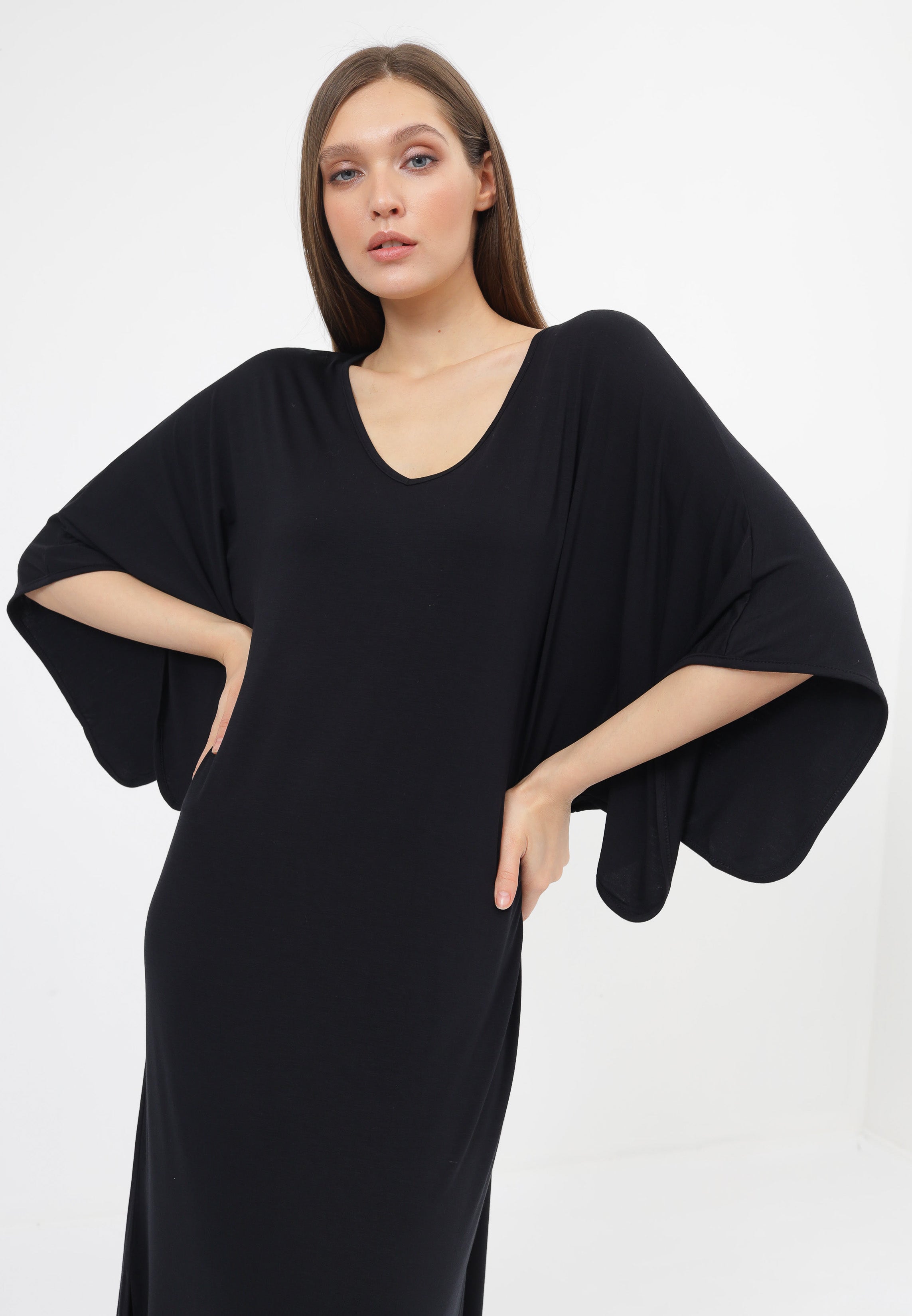 Damen Nachthemd Lang aus Bambusviskose