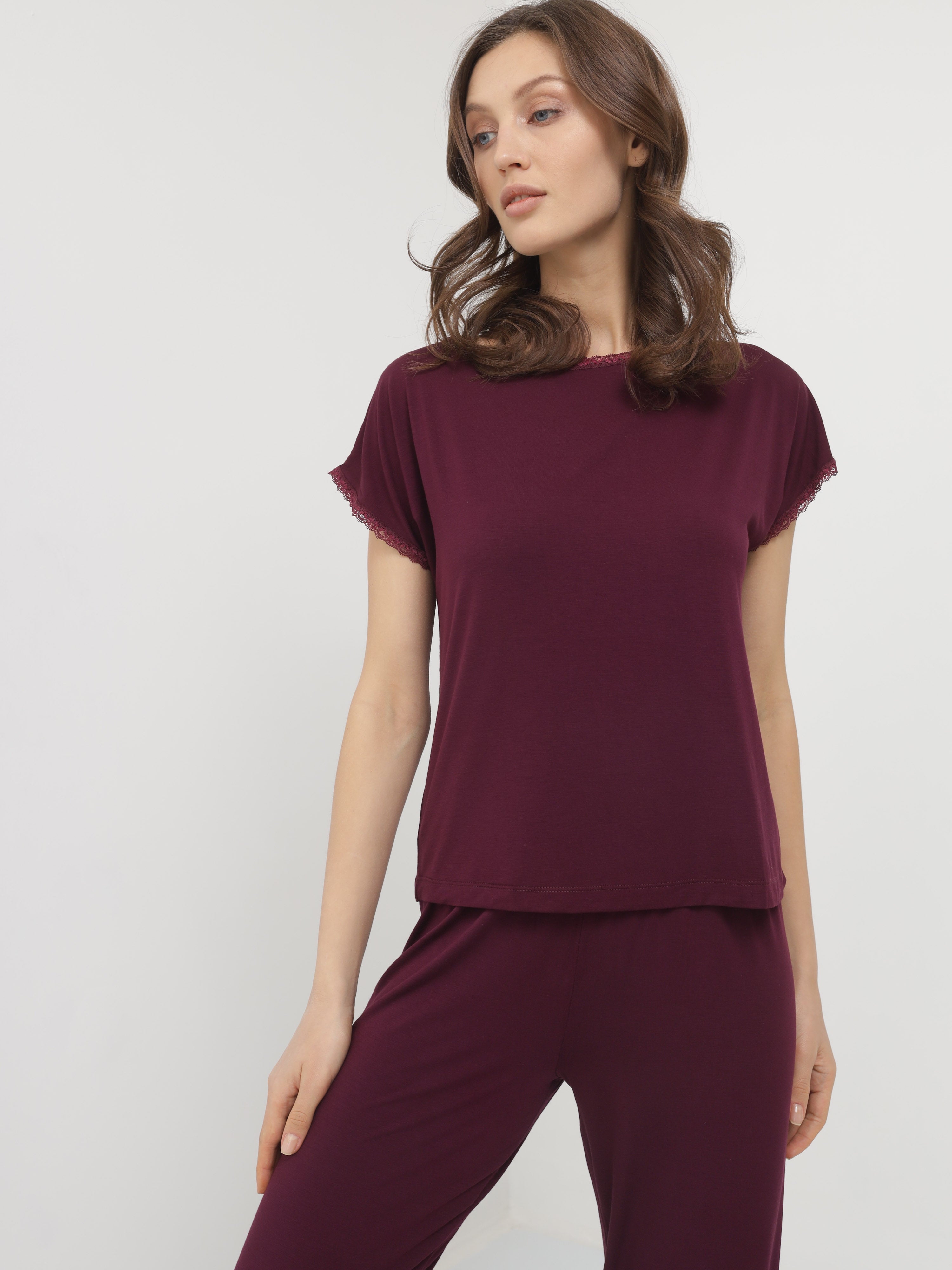 Damen Pyjama Set aus Bambusviskose