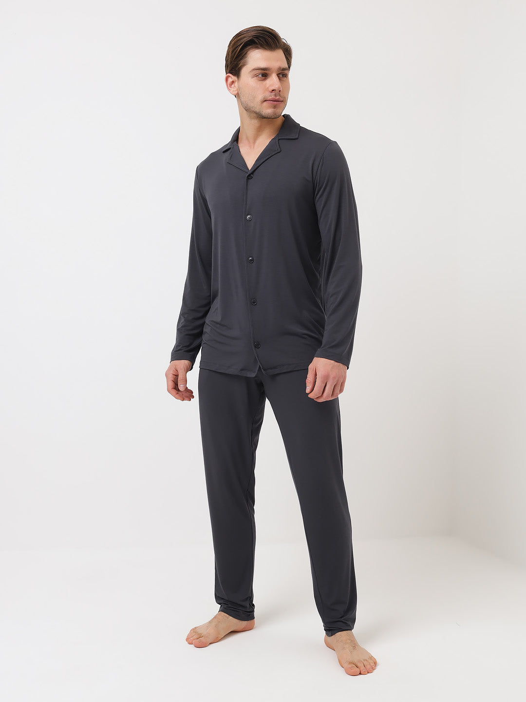Herren Pyjama Set aus Bambusviskose