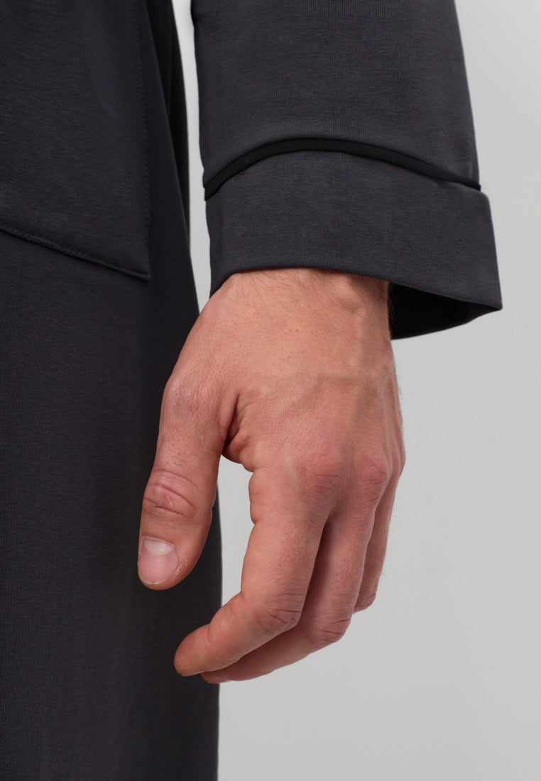 Morgenmantel aus 100% hochwertiger Baumwolle