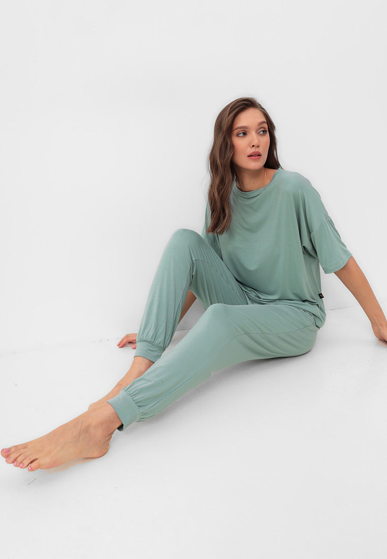 Ensemble pyjama pour femme en viscose de bambou 