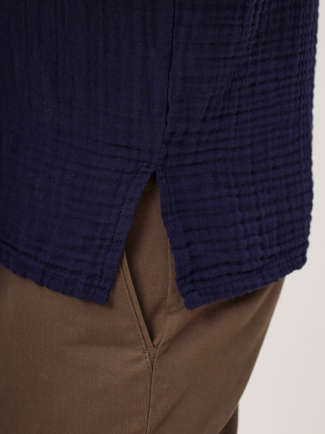 Herren Sommer und Freizeit Mode T-Shirt aus lässige Musselin