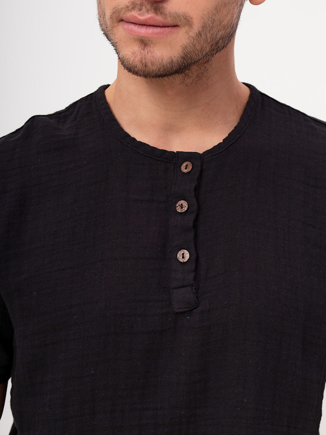 Herren Sommer und Freizeit Mode T-Shirt aus lässige Musselin