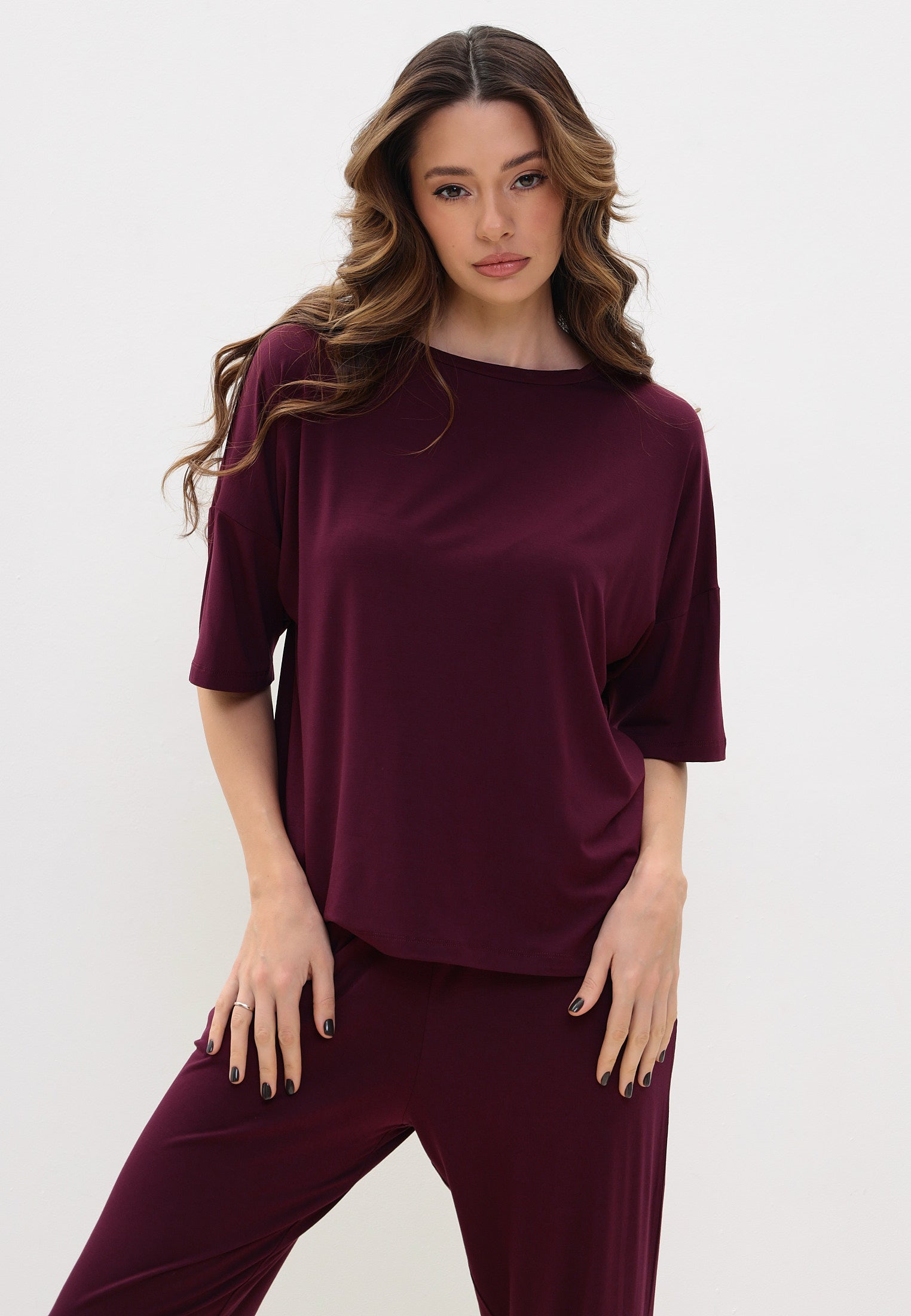 Damen Pyjama Set aus Bambusviskose