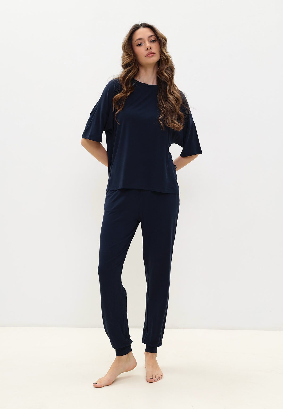 Ensemble pyjama pour femme en viscose de bambou 
