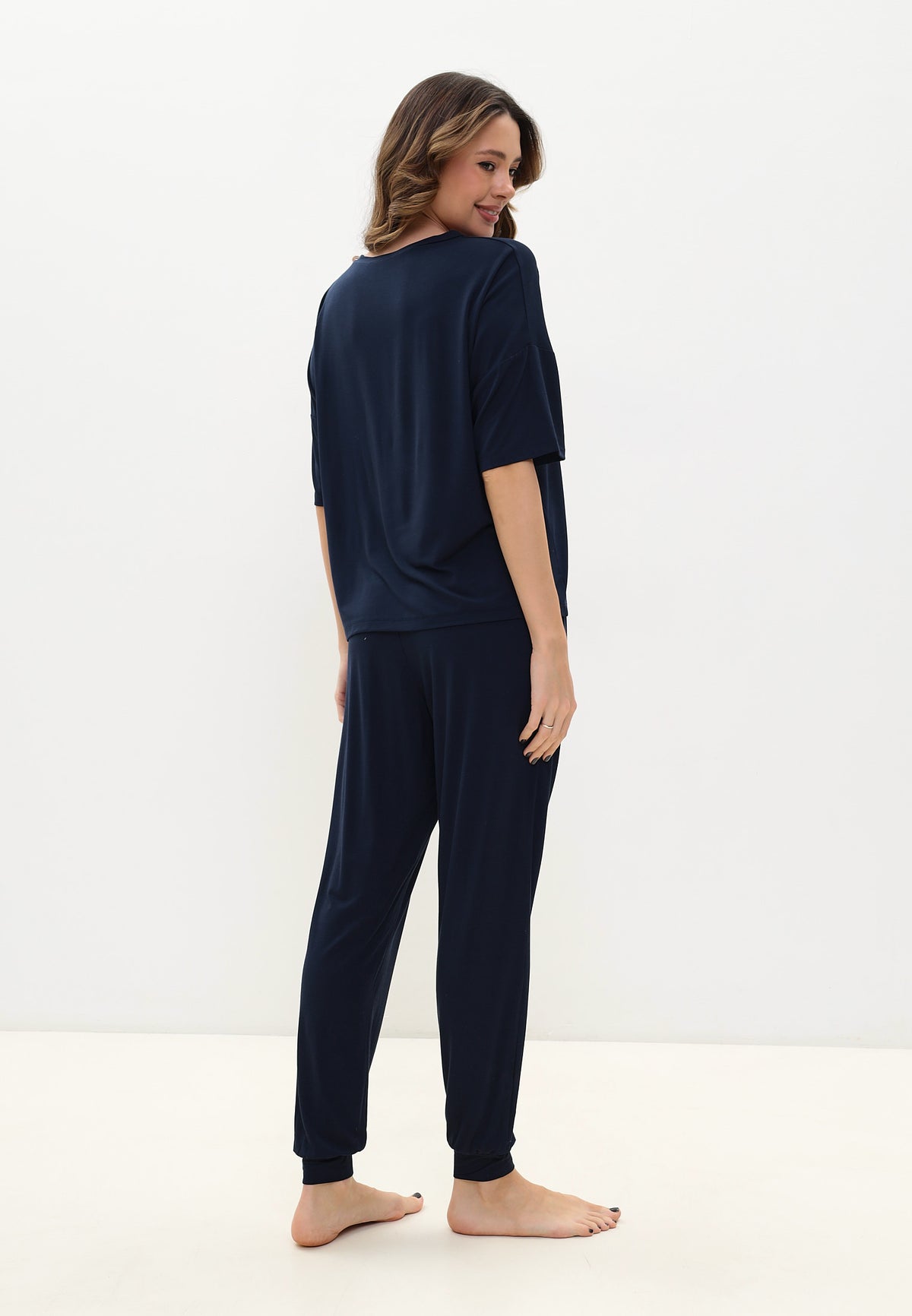 Ensemble pyjama pour femme en viscose de bambou 