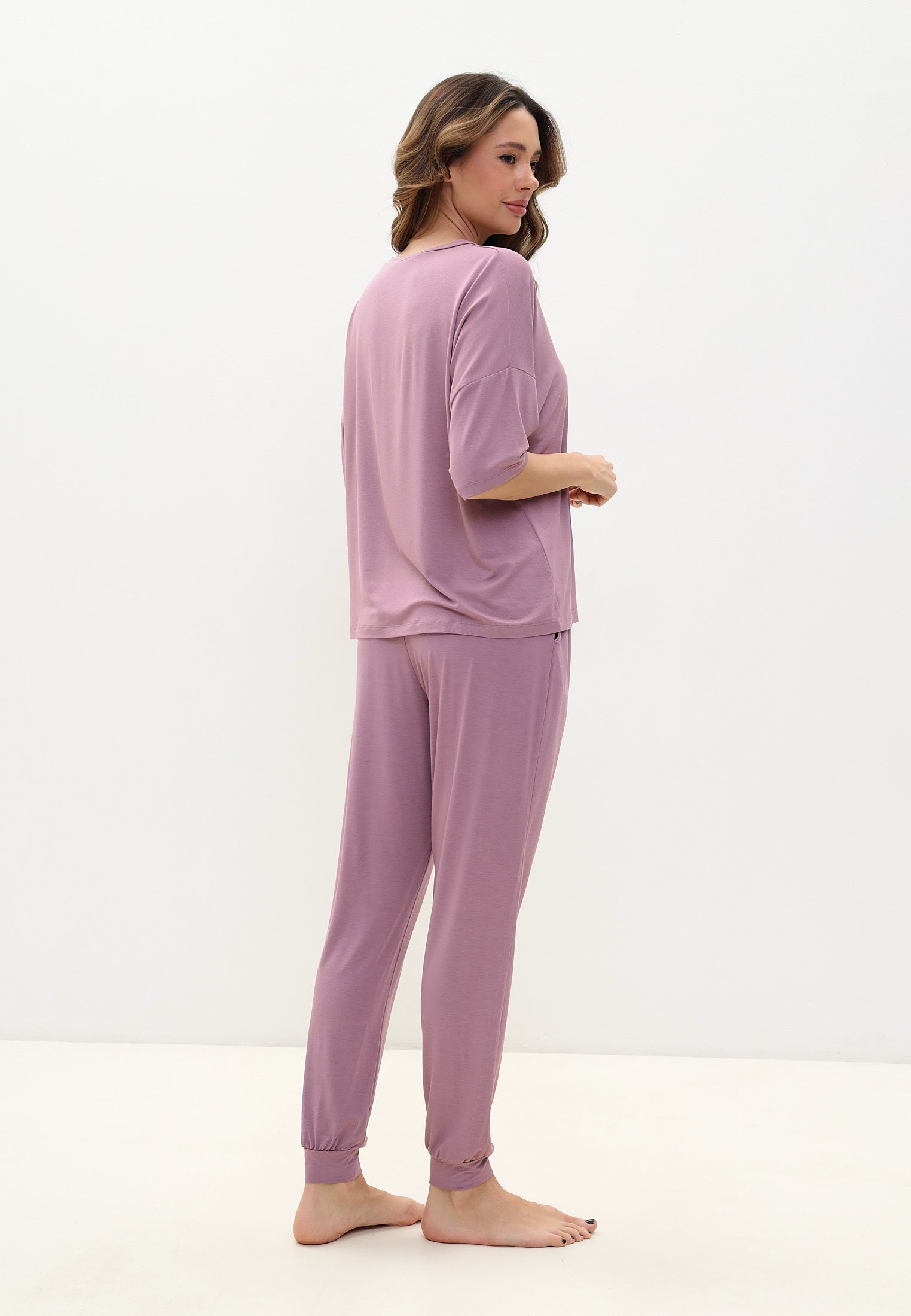 Damen Pyjama Set aus Bambusviskose
