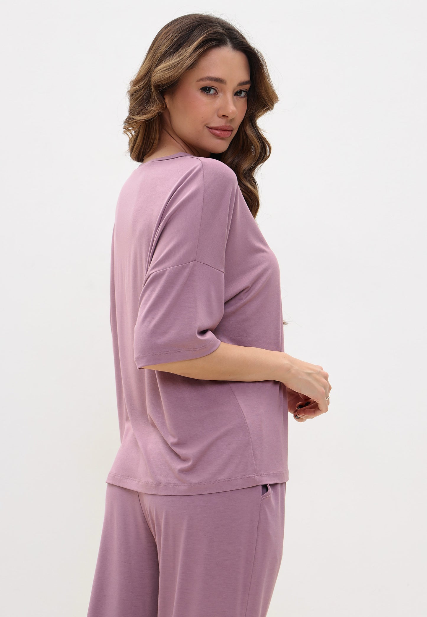 Women's pajama set made of bamboo viscose 