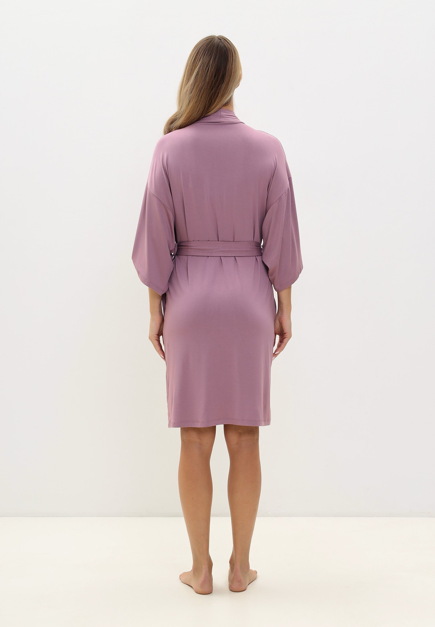 Damen Morgenmantel aus Bambusviskose