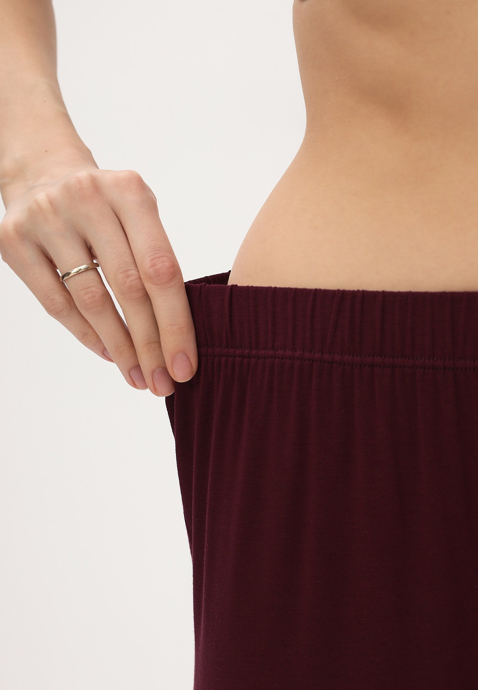 Damen Pyjama Set mit Morgenmantel aus Bambus viskose