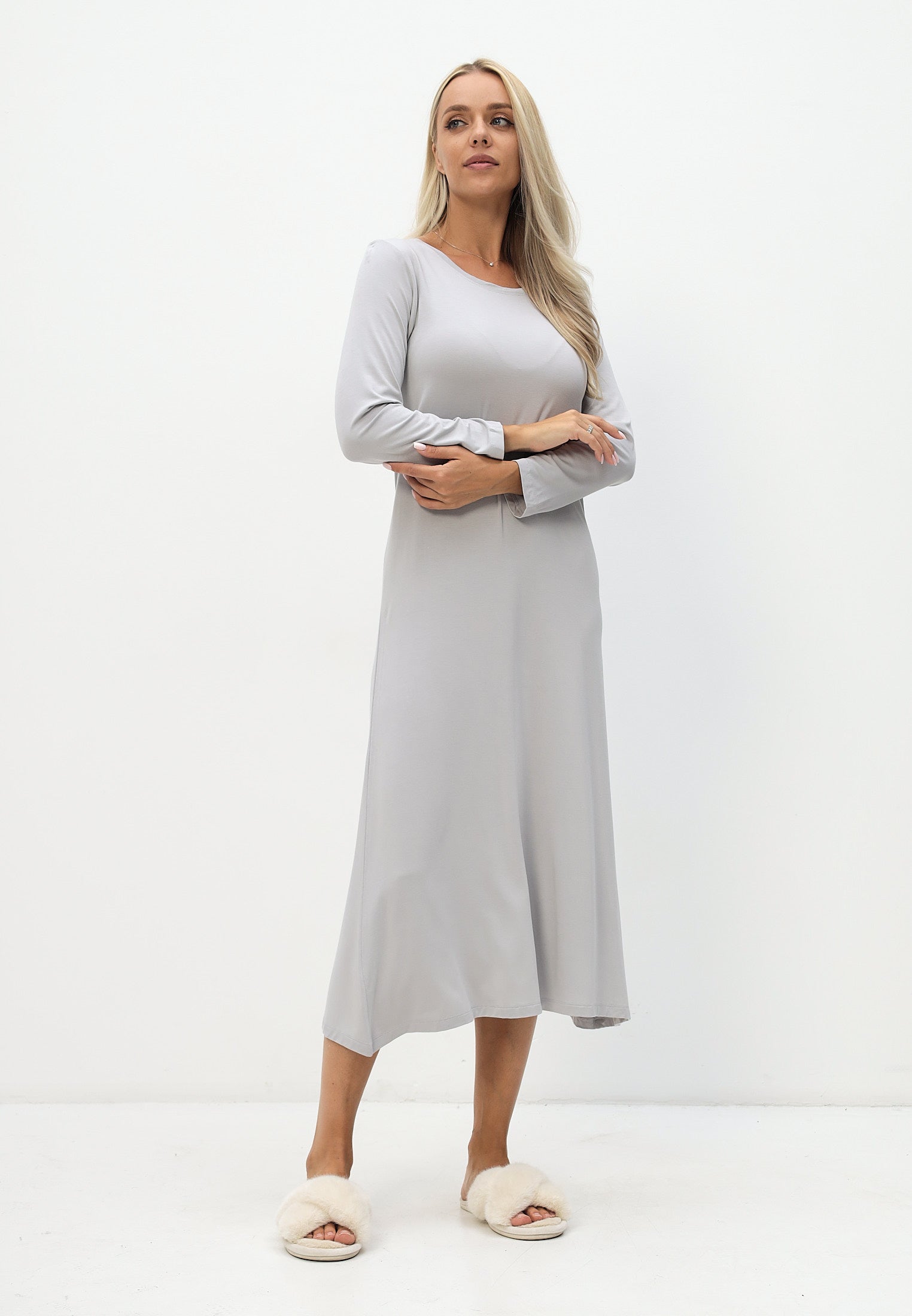 Nachtkleid aus Bambusviskose