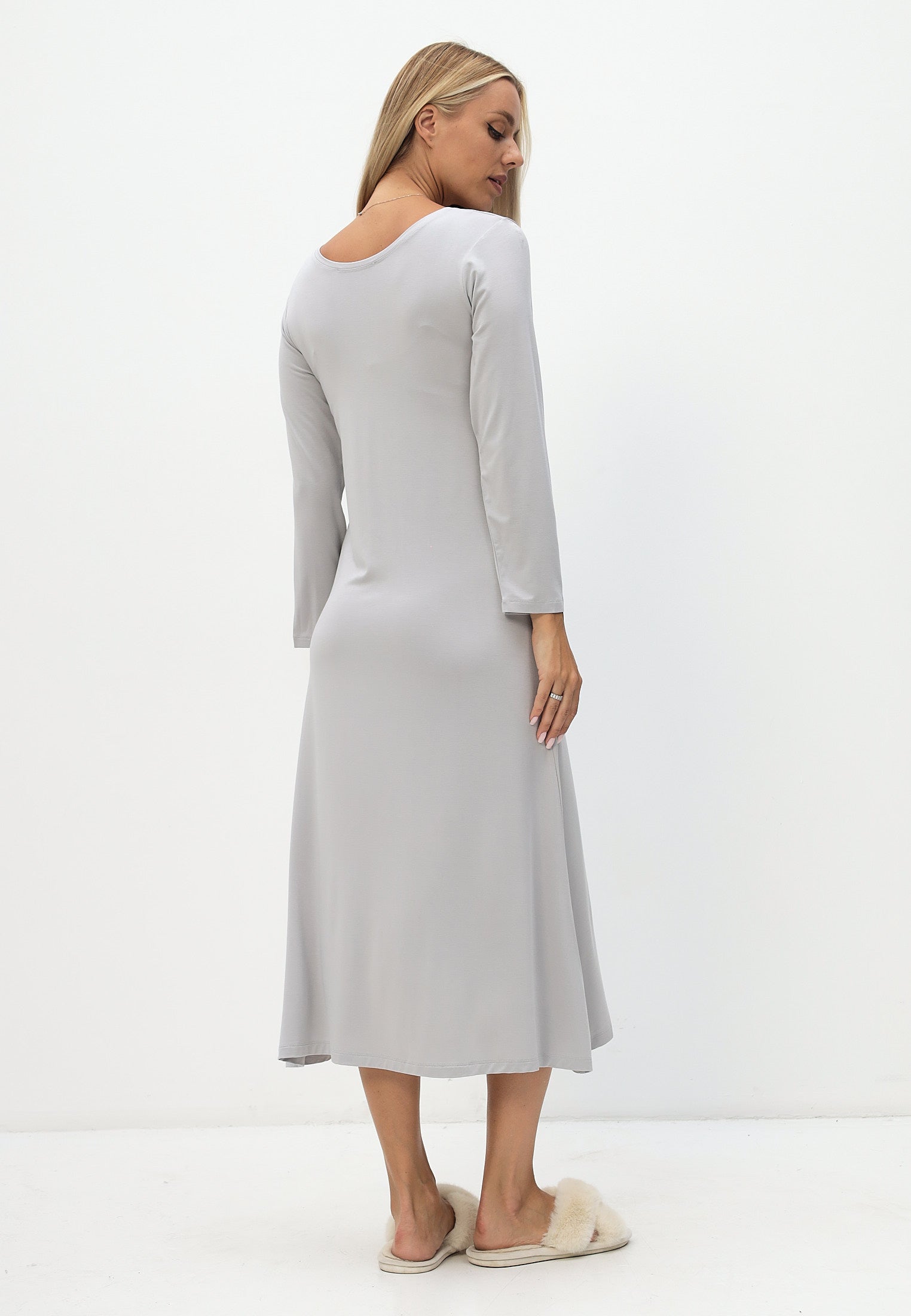 Nachtkleid aus Bambusviskose