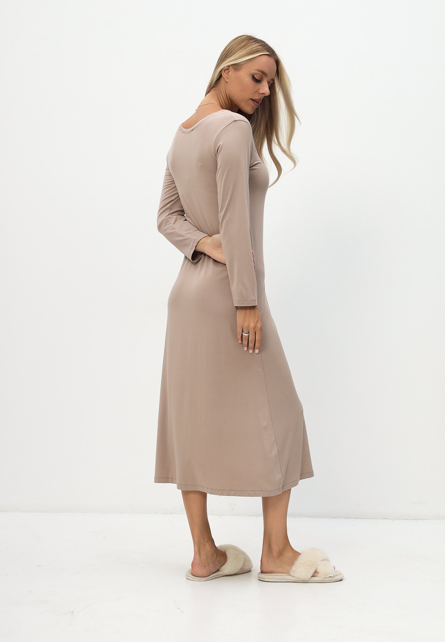 Nachtkleid aus Bambusviskose