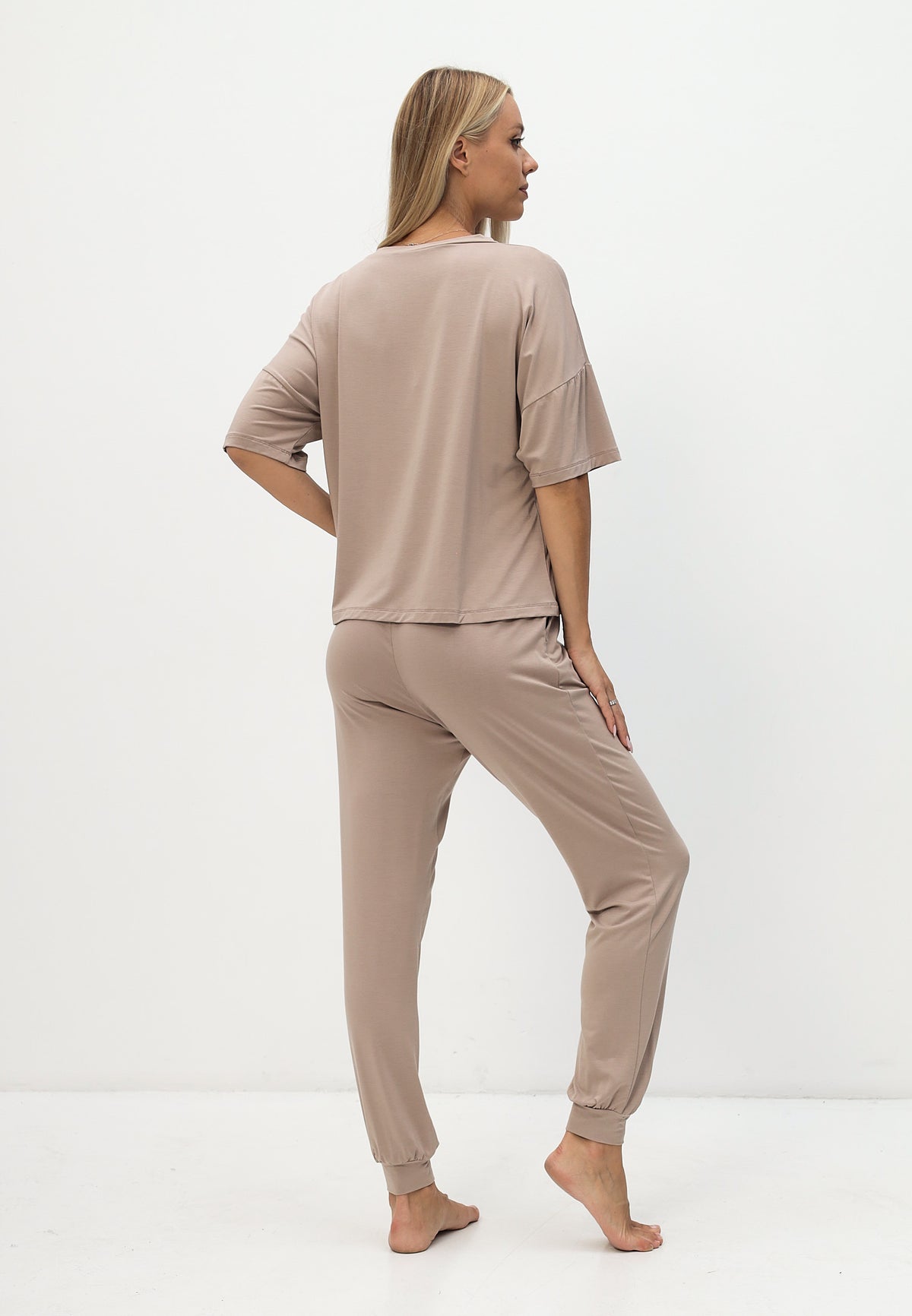 Ensemble pyjama pour femme en viscose de bambou 